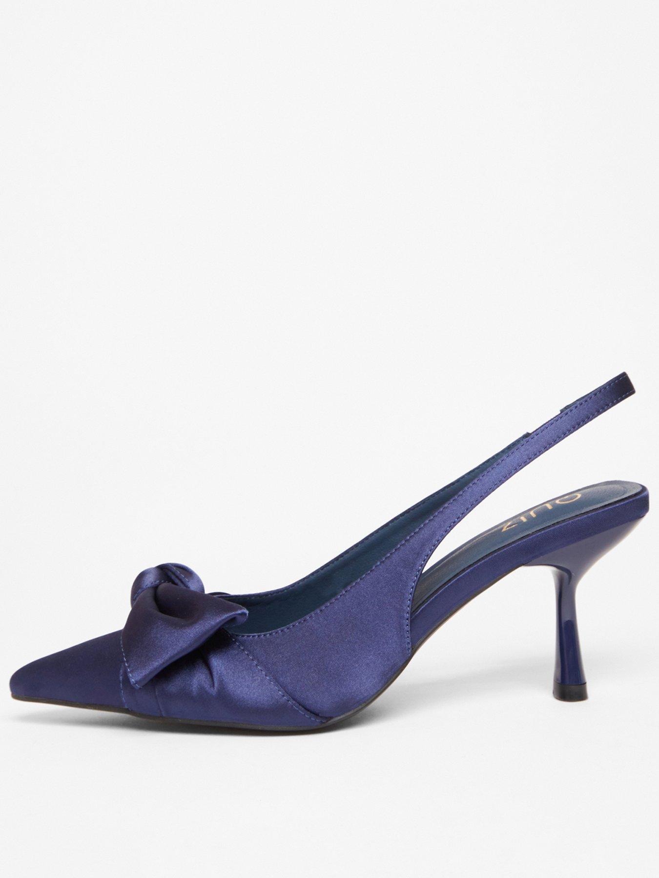 quiz-navy-sling-back-bow-court-heel