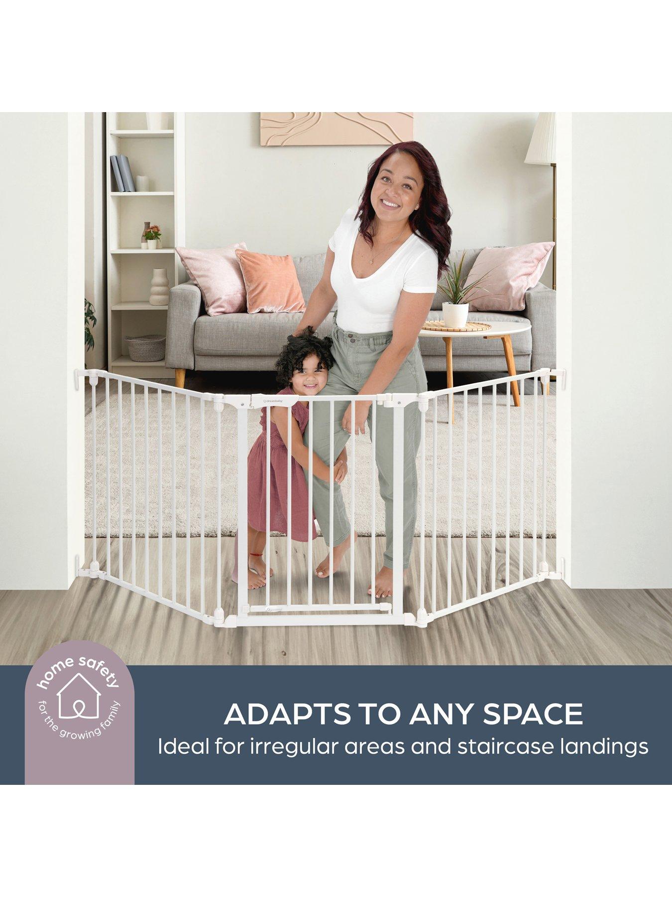 Image 5 of 7 of Dreambaby Discovery '3' Adapta-Gate - White 3