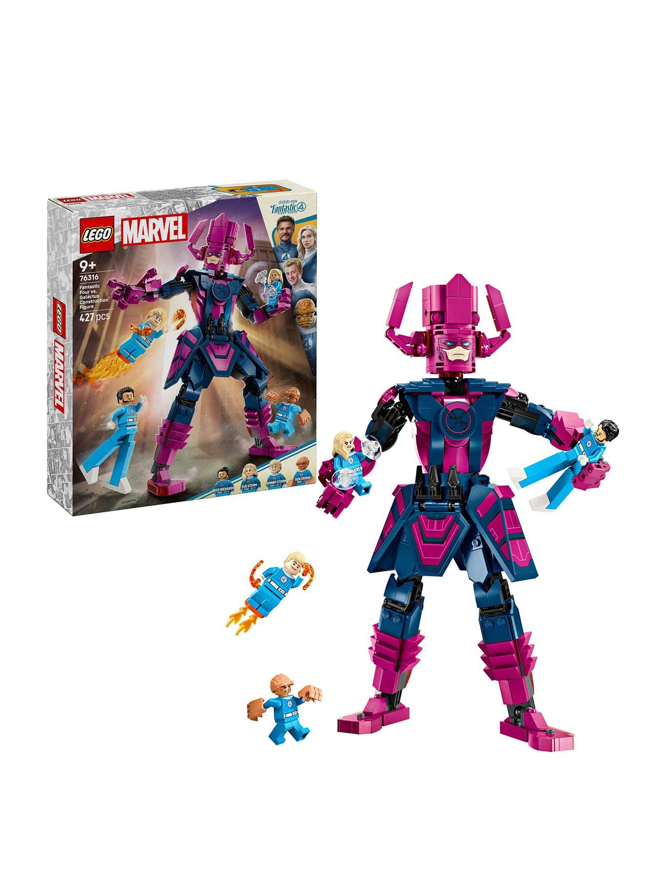 Image 1 of 8 of LEGO Marvel Fantastic Four vs. Galactus Construction Figure 76316