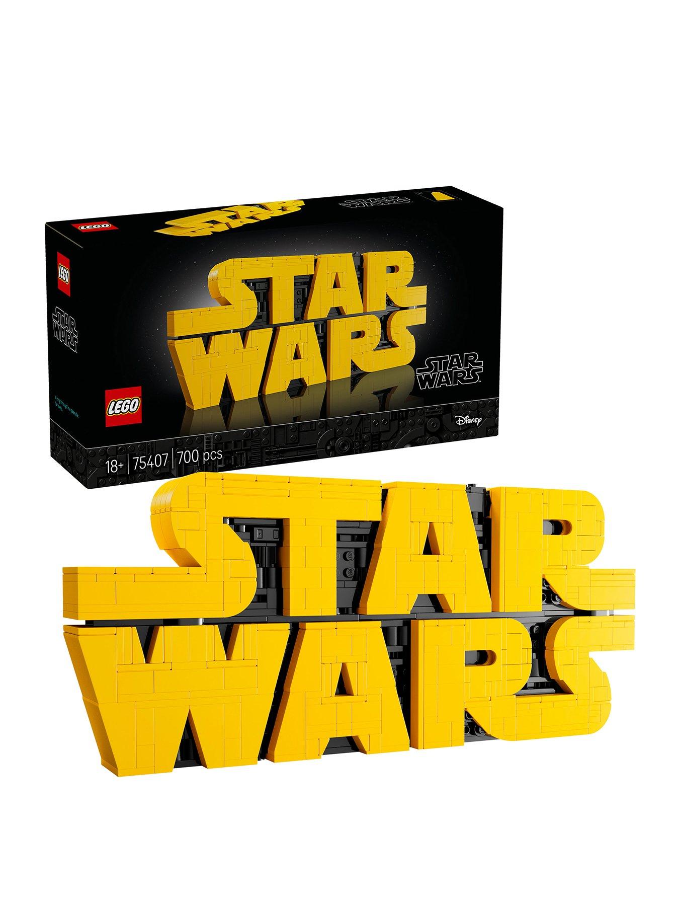 LEGO Star Wars Brick-Built Star Wars Logo Set 75407