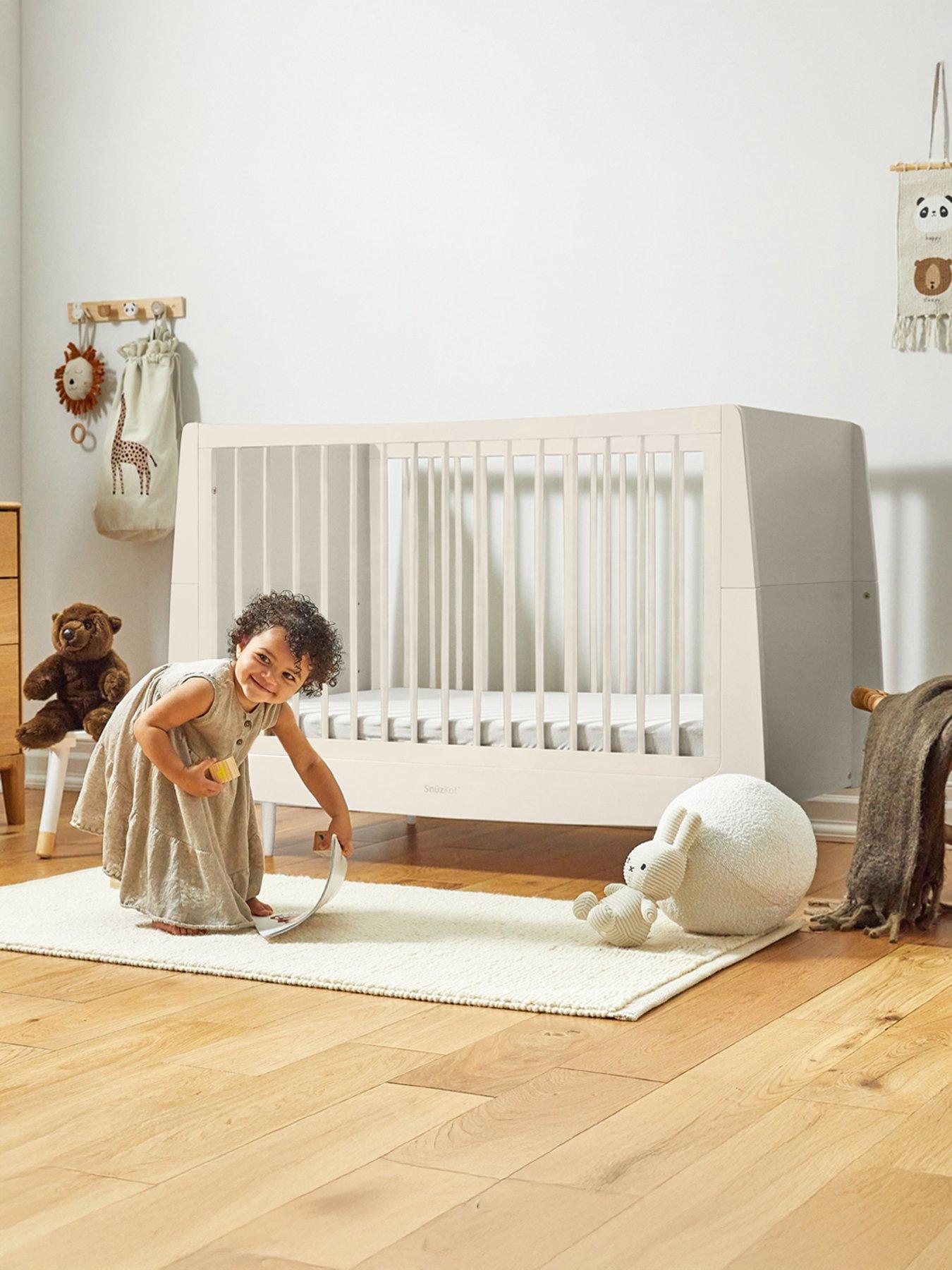  image of snuz-snuzkot-skandi-cot-bed-cashmere