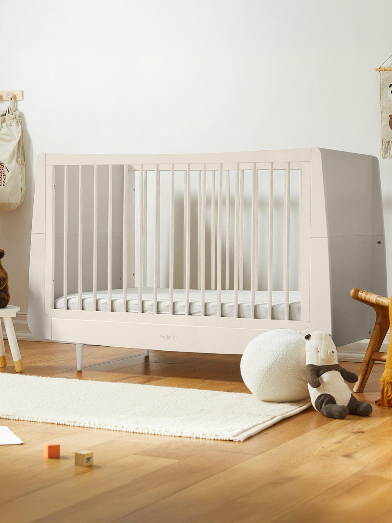  image of snuz-snuzkot-skandi-cot-bed-cashmere