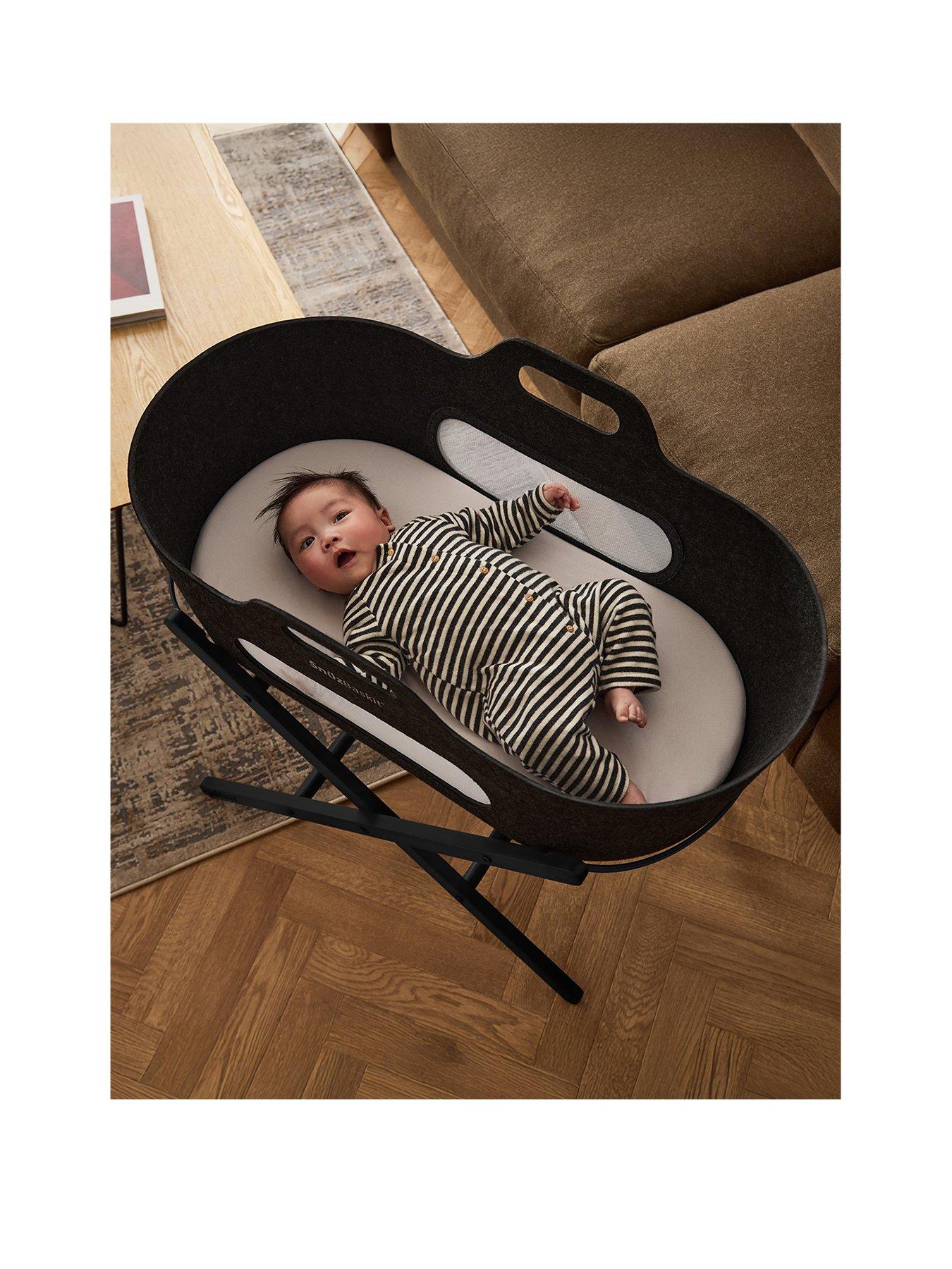  image of snuz-snuzbaskit-moses-basket-graphite