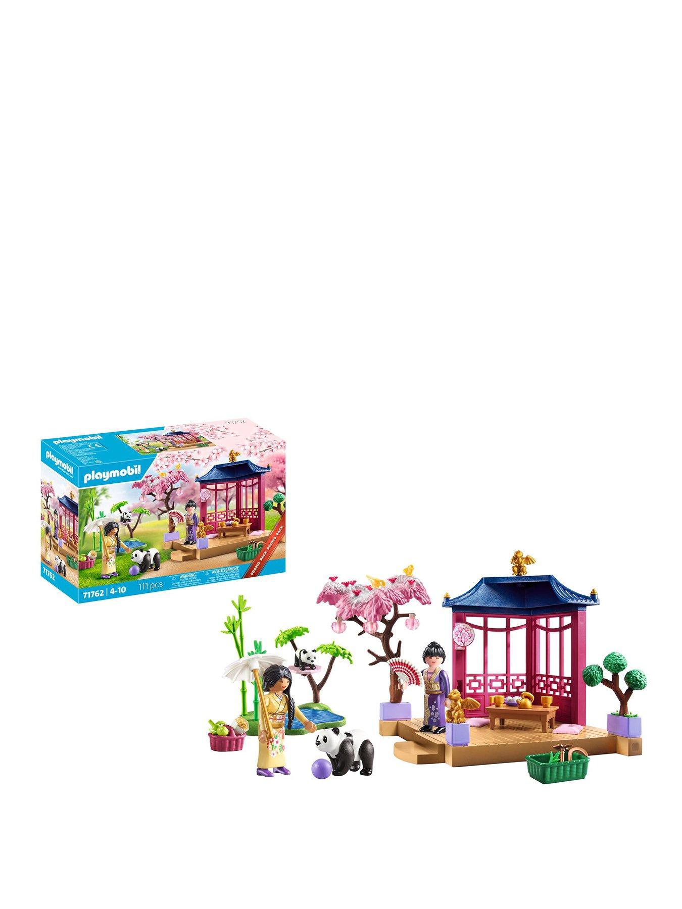 Playmobil 71762 Asian Garden With Panda Feeding