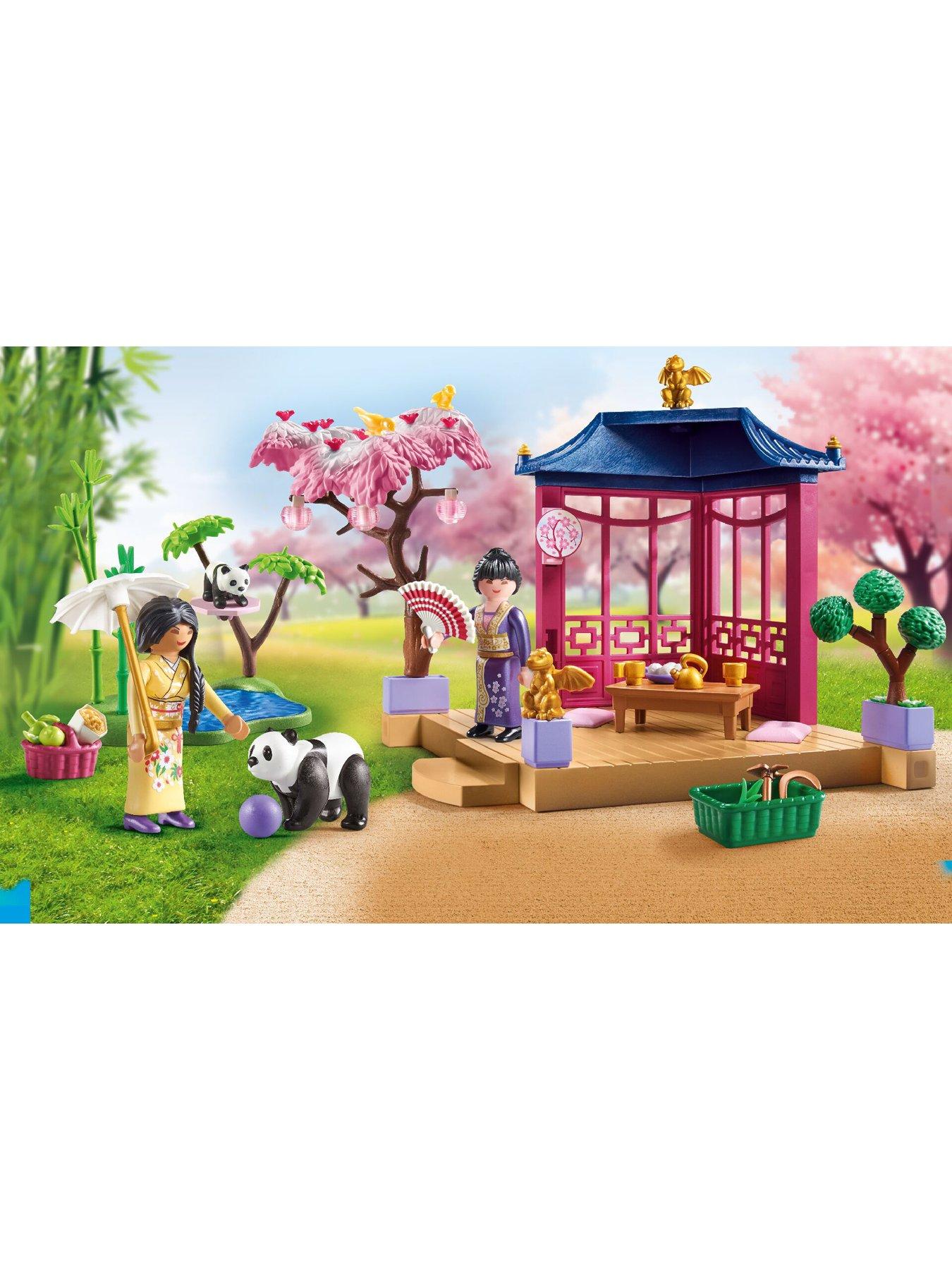  image of playmobil-asian-garden-with-panda-feeding