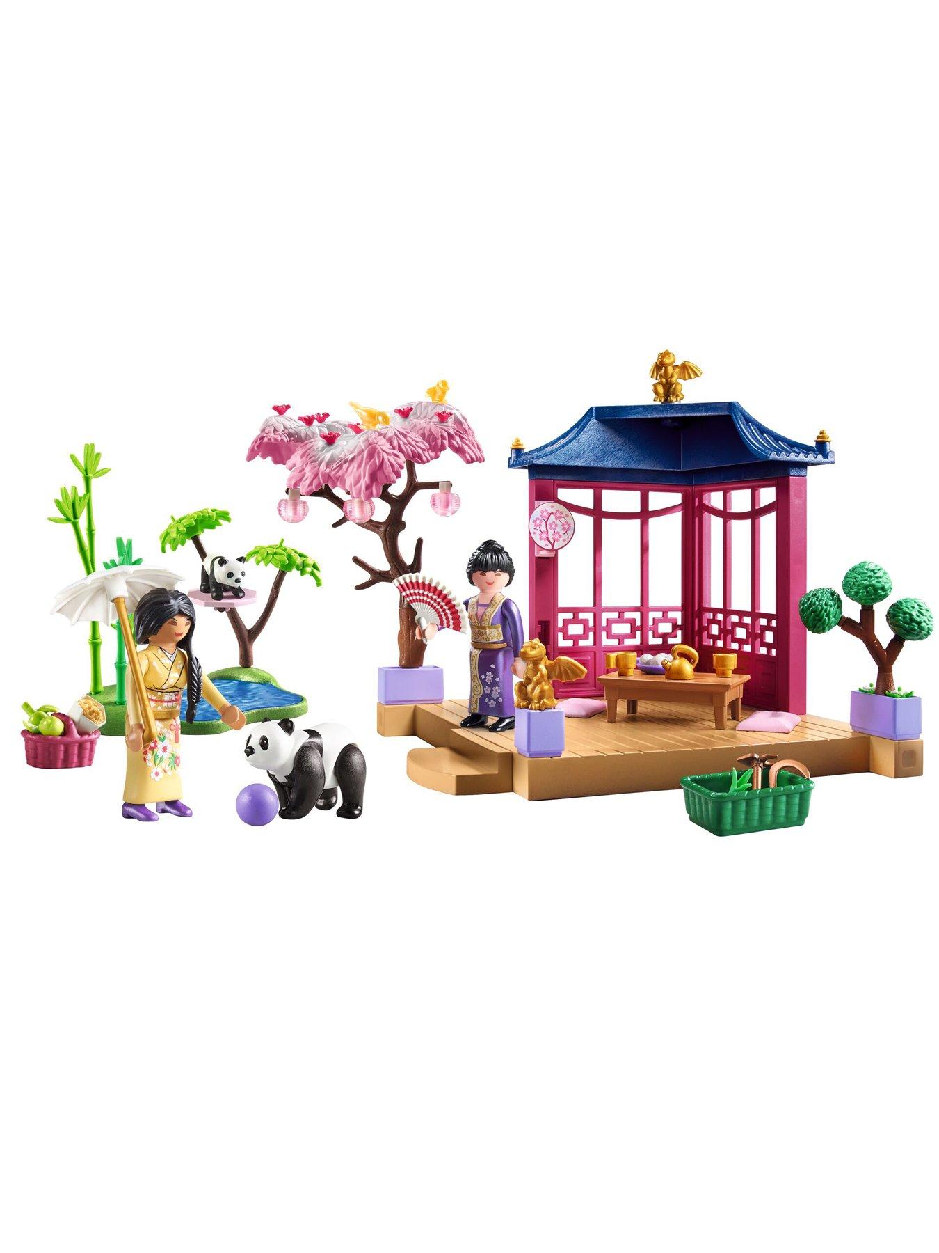  image of playmobil-asian-garden-with-panda-feeding