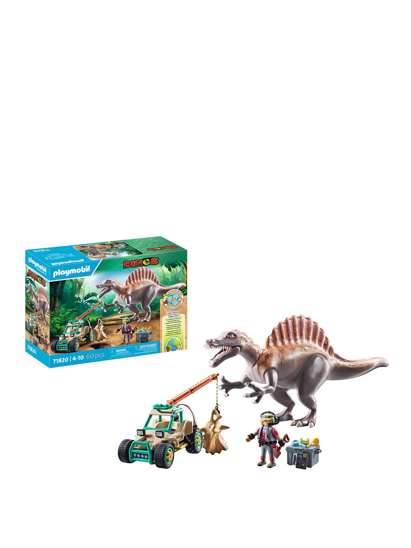 Playmobil 71820 Spinosaurus Attack At Dinosaur Excavation