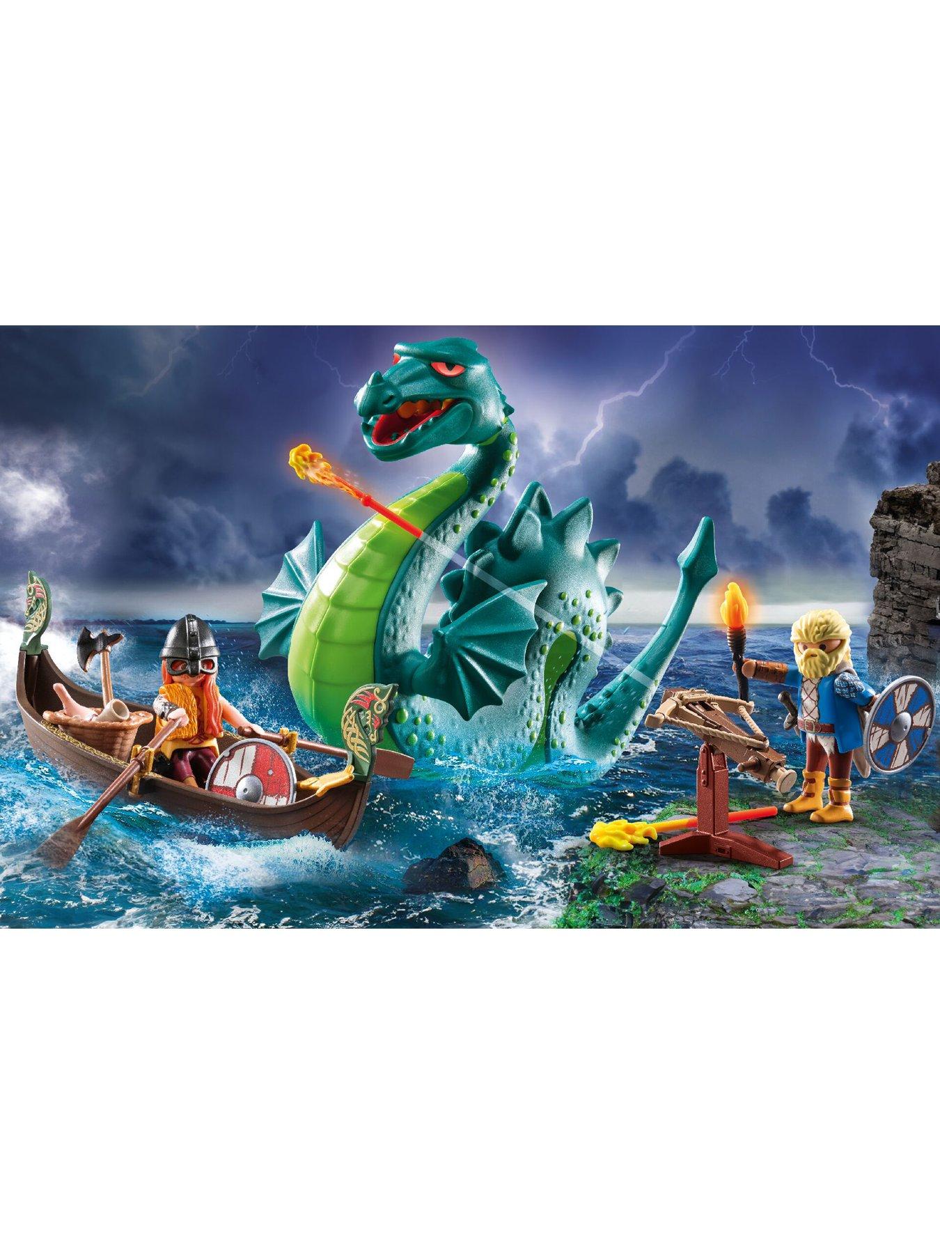  image of playmobil-71830nbspvikings-with-sea-monster