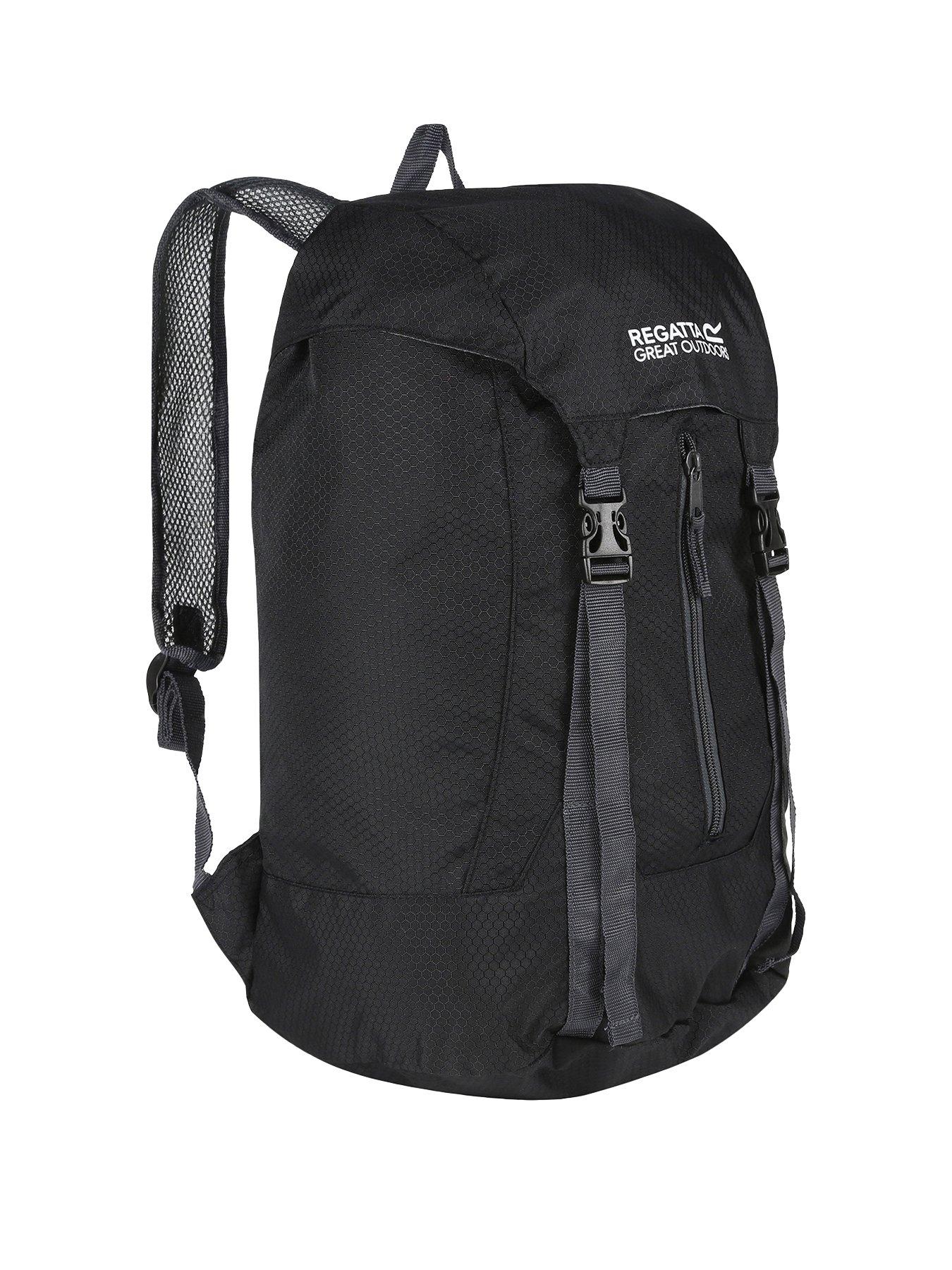  image of regatta-easypack-packaway-backpack-25l-black