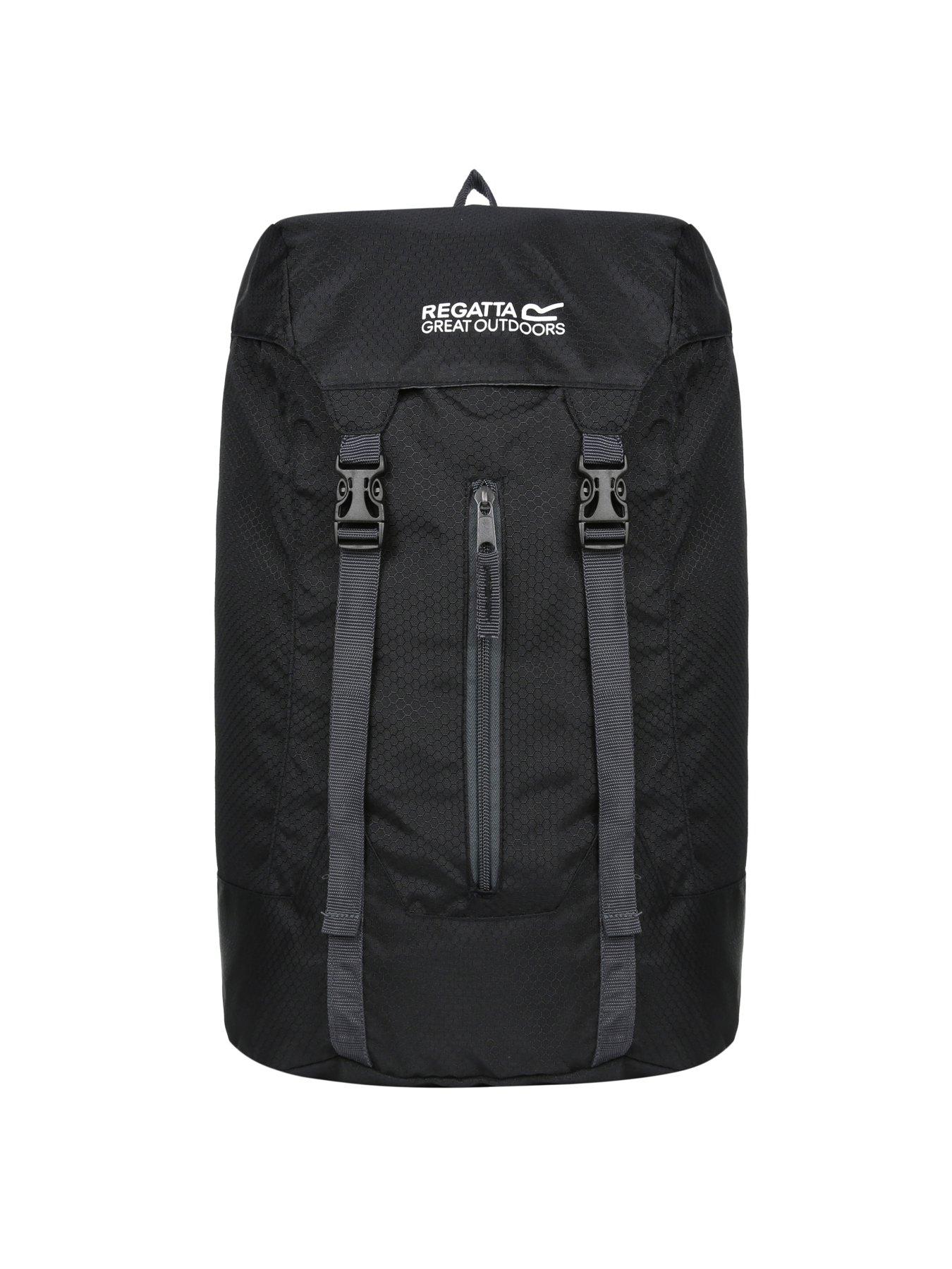  image of regatta-easypack-packaway-backpack-25l-black