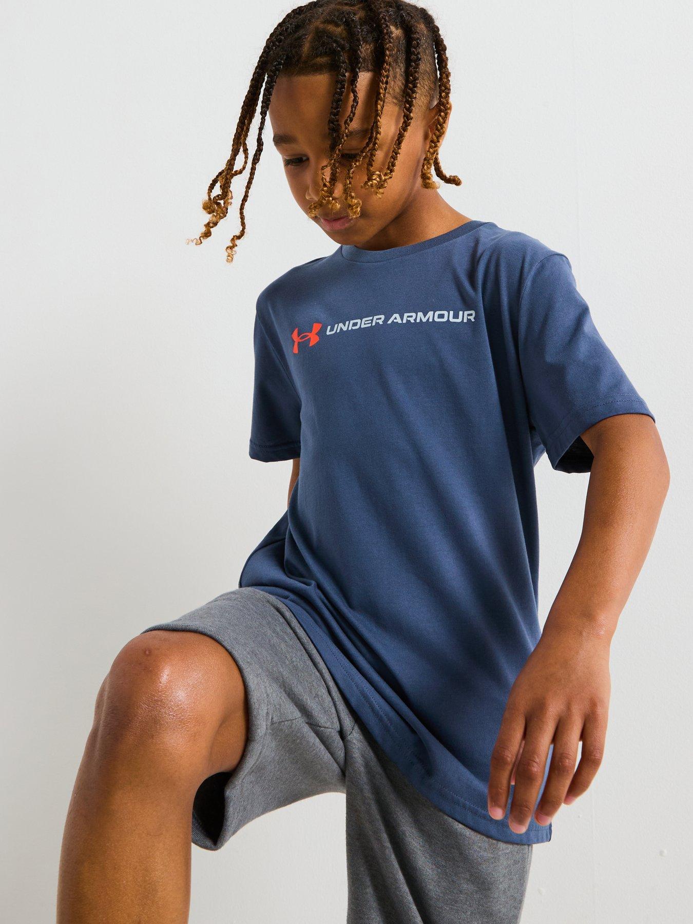 under-armour-junior-boys-logo-wordmark-t-shirt-grey