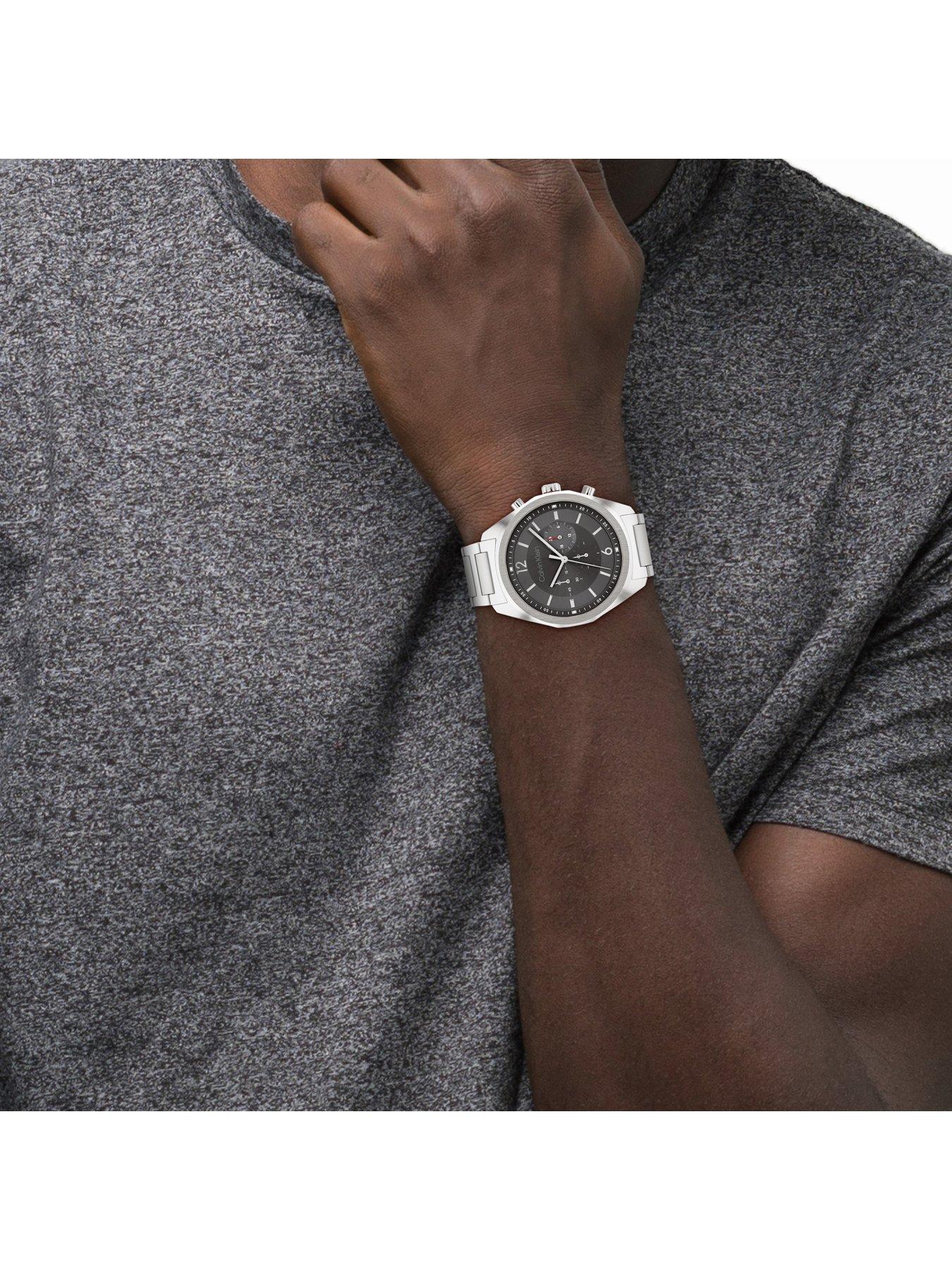  image of calvin-klein-ck-force-mens-watch-grey