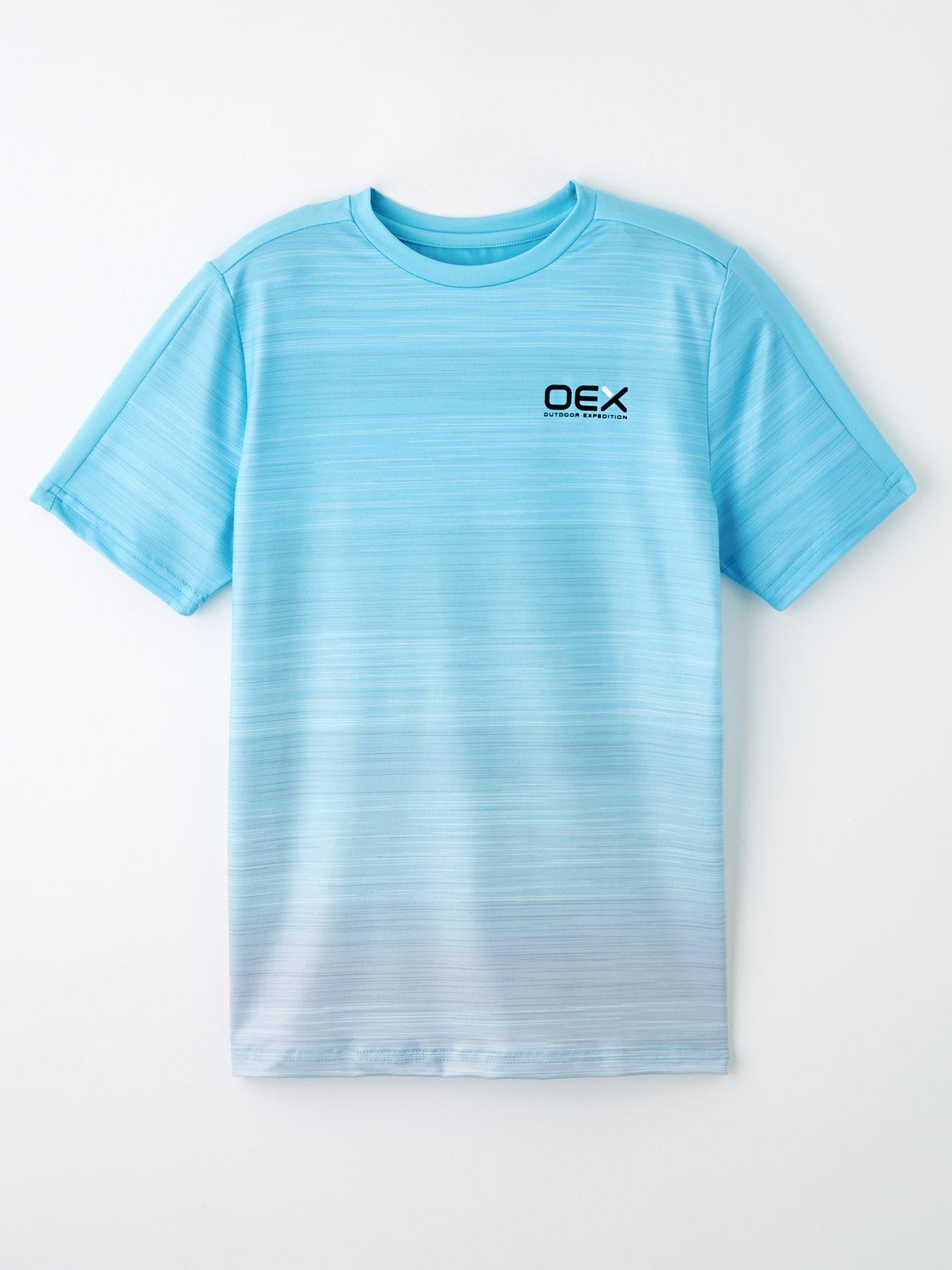 oex-junior-heuco-tee-shirt-aqua