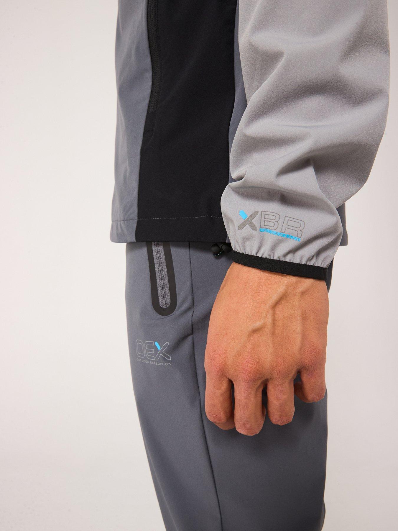 Image 6 of 6 of OEX Mens Fell Track Top - Charcoal - Grey