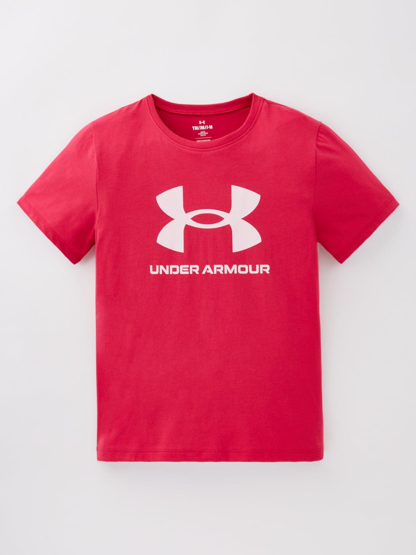 under-armour-junior-girls-big-logo-t-shirt-pink