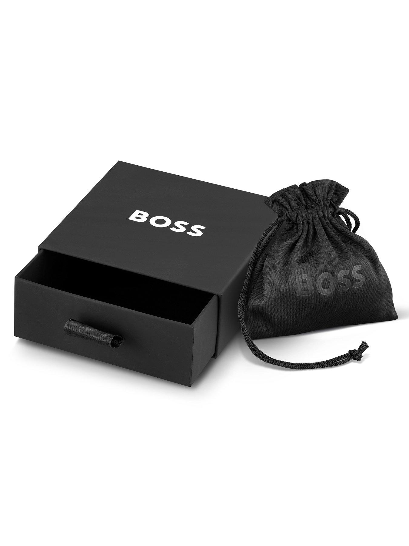 Image 4 of 5 of BOSS Doran Men's Bracelet Gold
