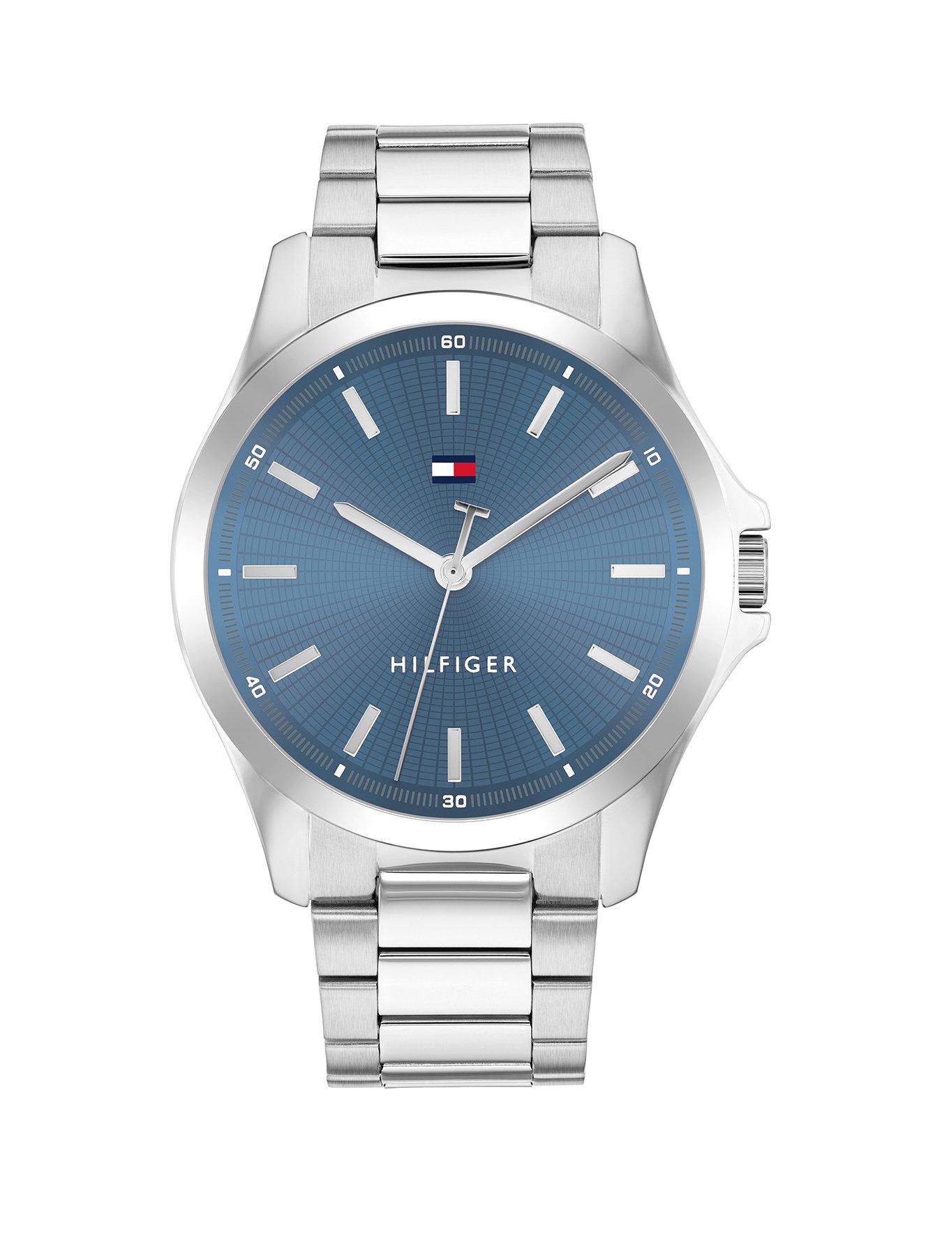  image of tommy-hilfiger-bruce-mens-watch-blue