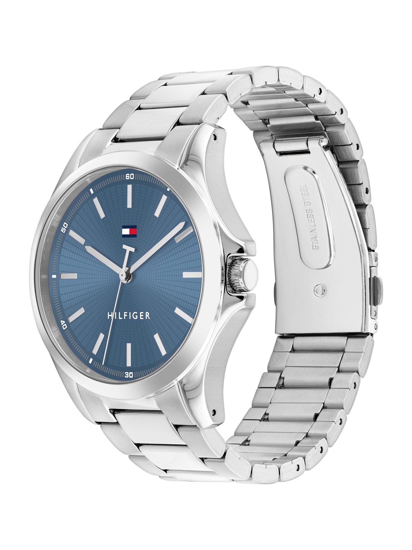  image of tommy-hilfiger-bruce-mens-watch-blue