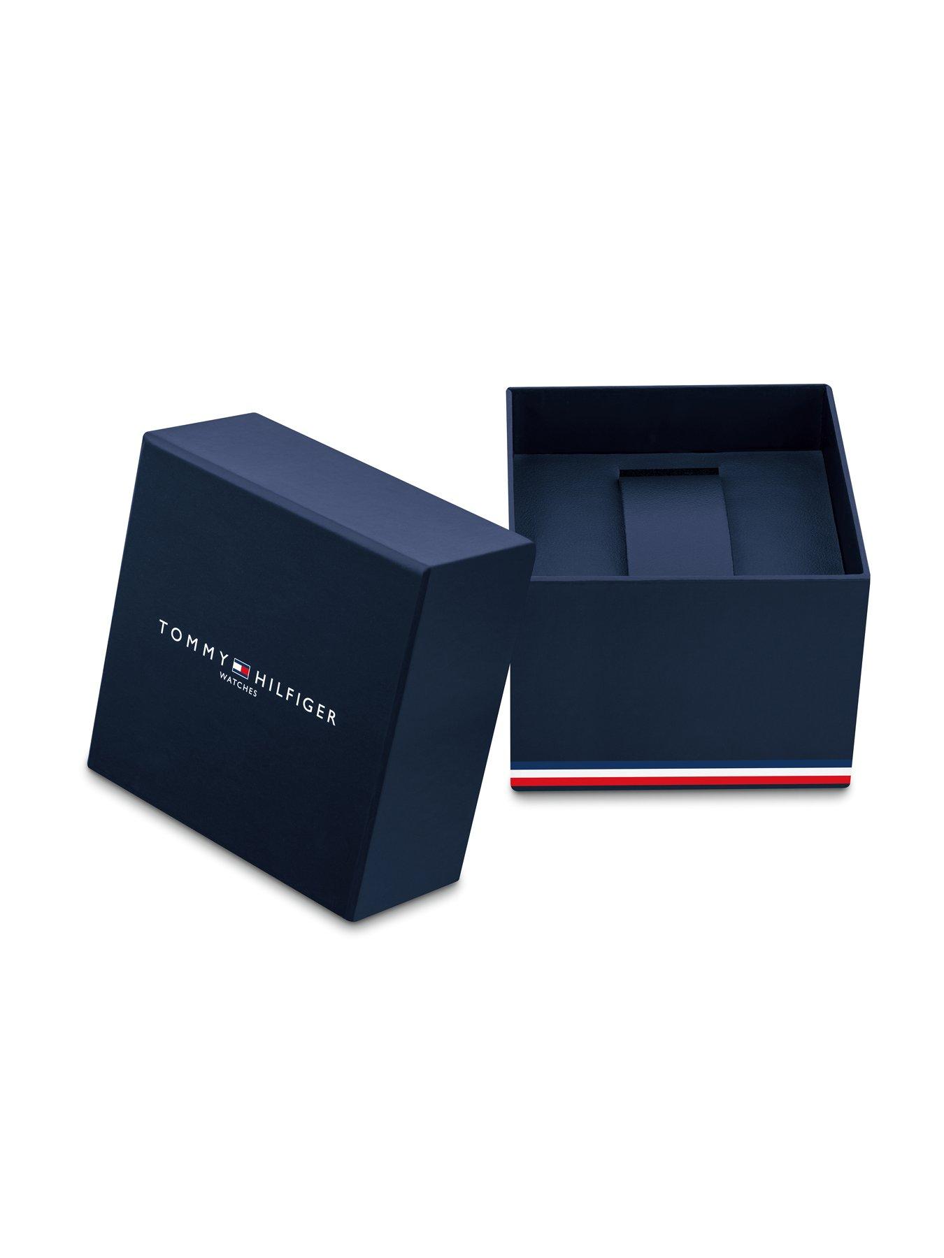  image of tommy-hilfiger-bruce-mens-watch-green