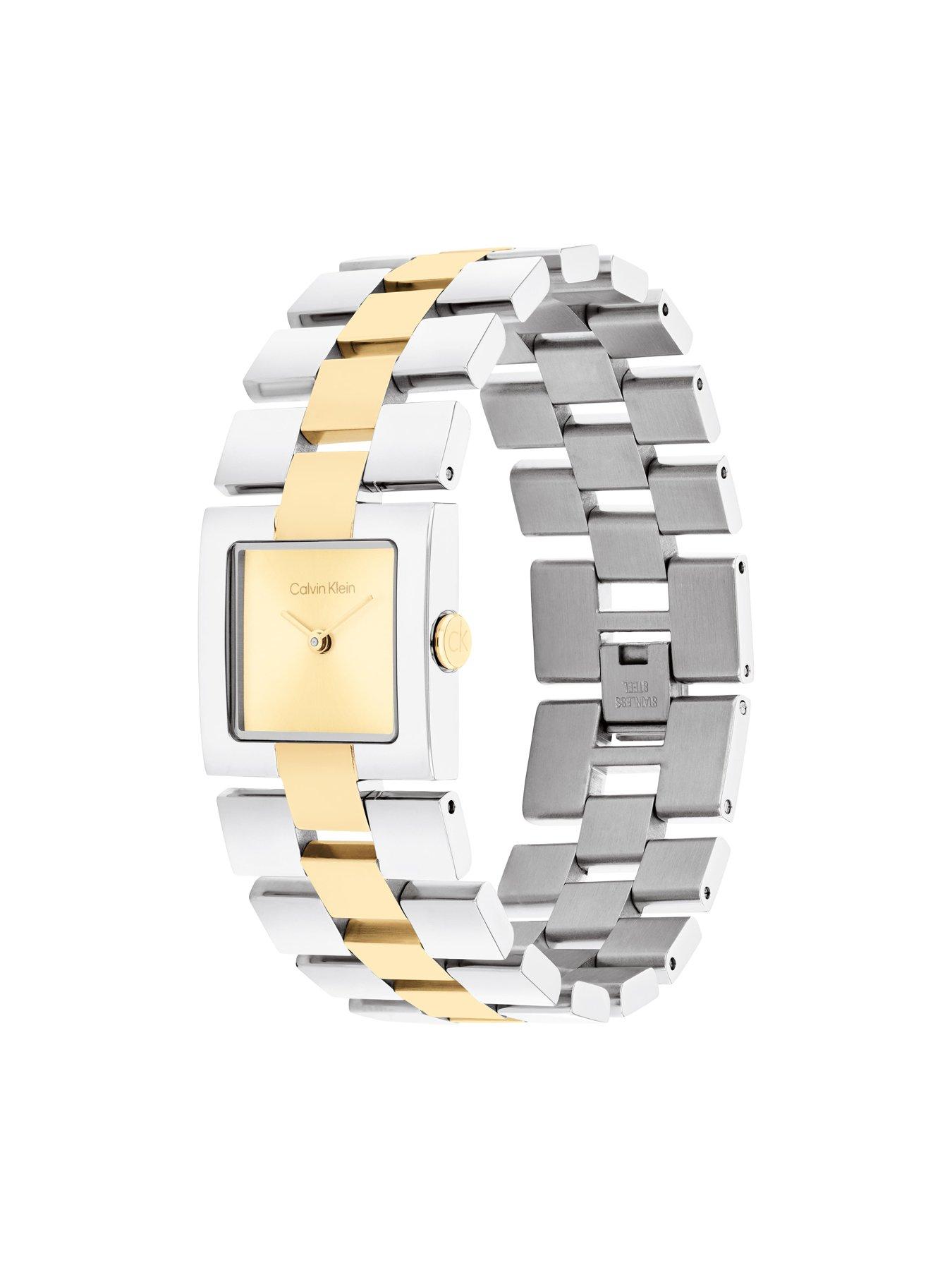 image of calvin-klein-ck-meridan-ladies-watch-gold