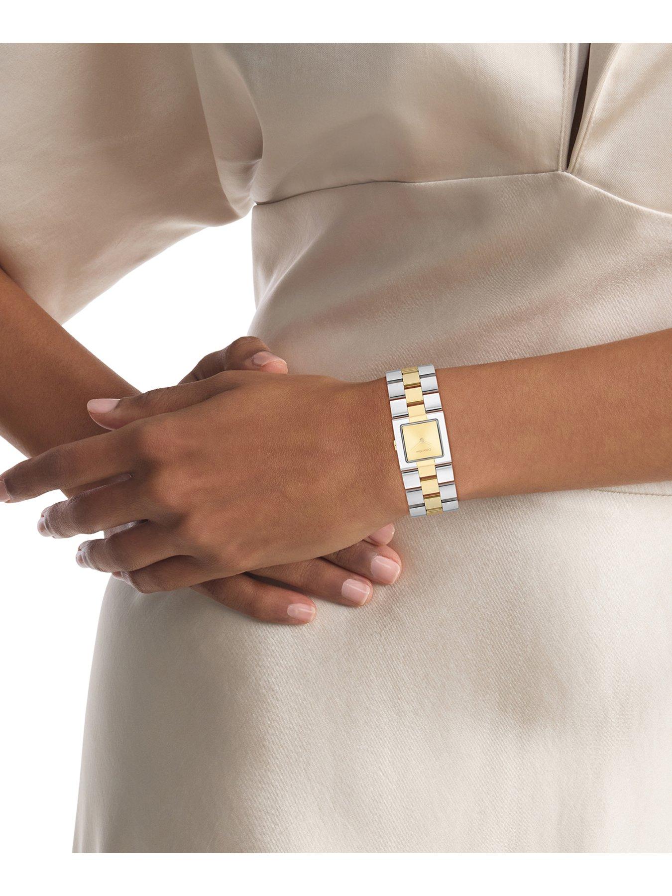  image of calvin-klein-ck-meridan-ladies-watch-gold