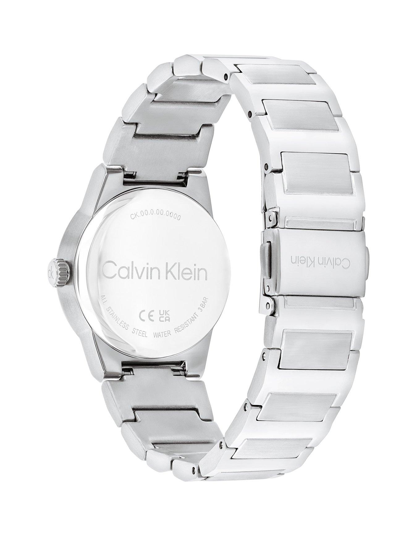  image of calvin-klein-ck-linear-elegance-ladies-watch-silver