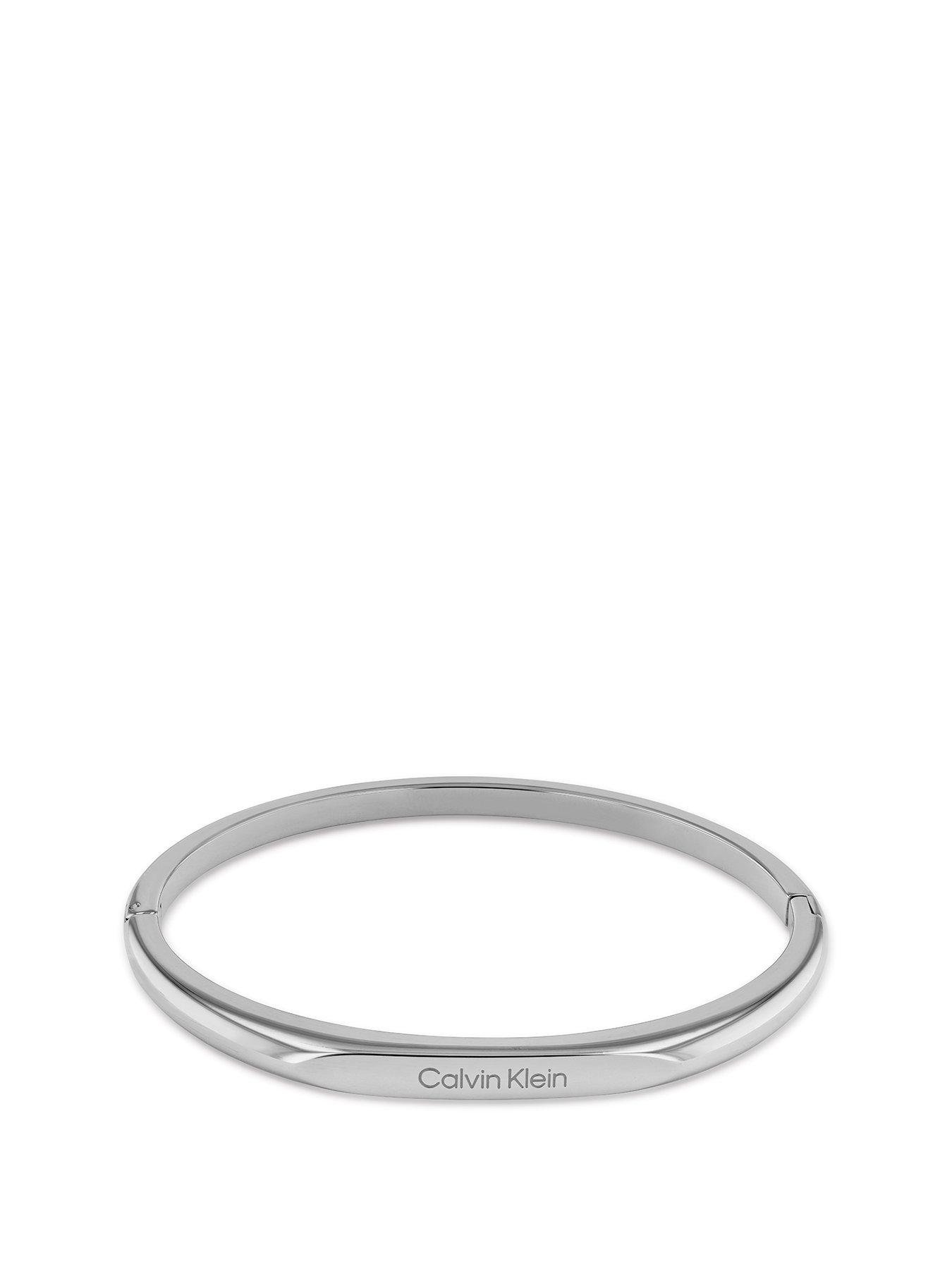 undefined Faceted Bar Ladies Bracelet Silver