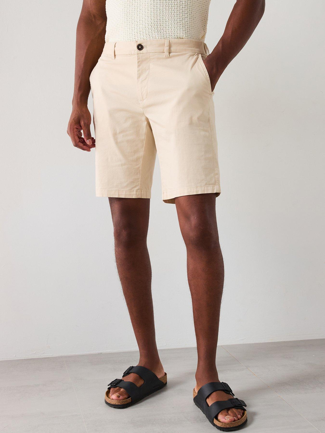 mango-gracia-casual-chino-shorts-beige