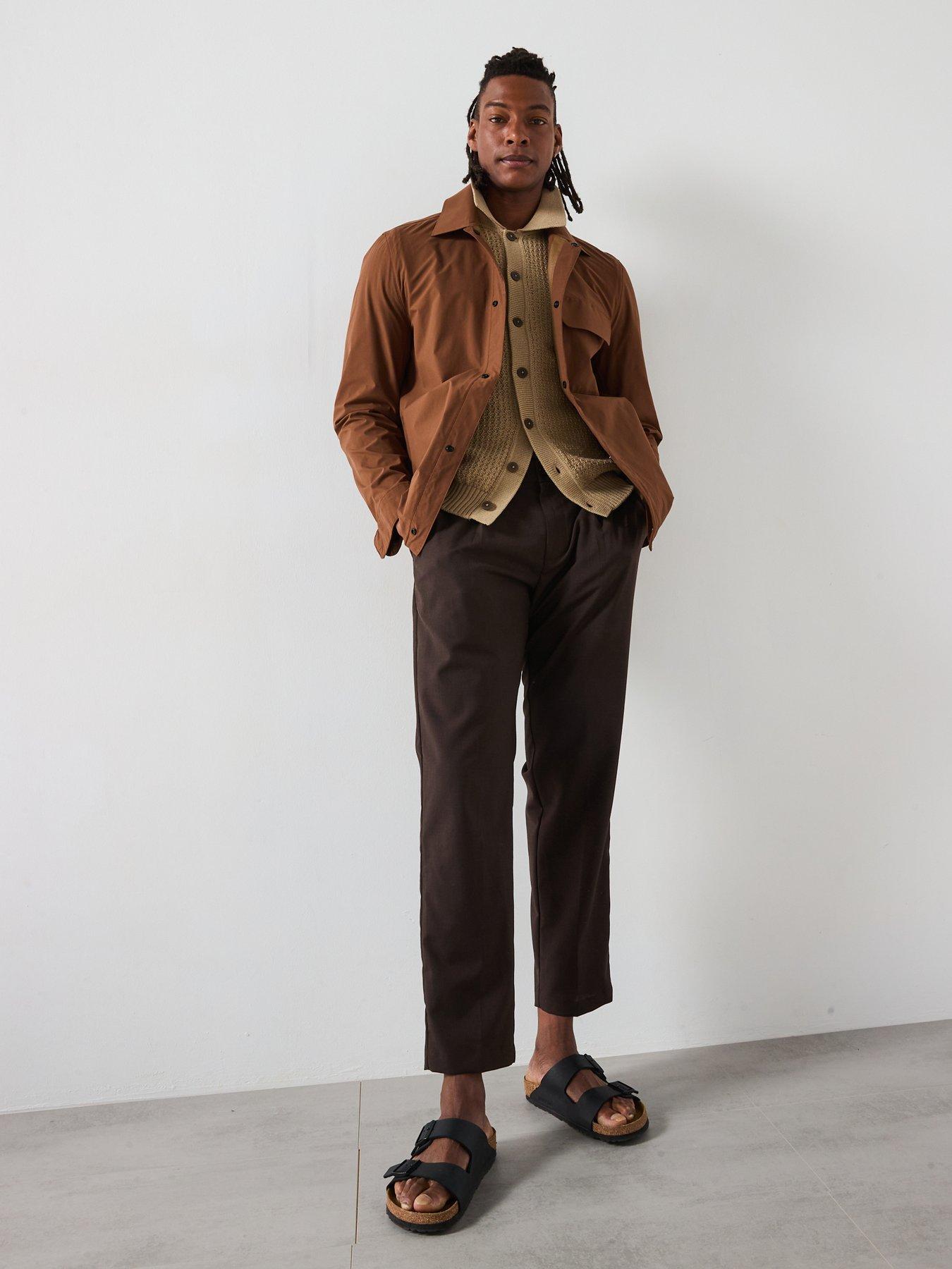  image of mango-due-performance-lightweight-jacket-burnt-orange