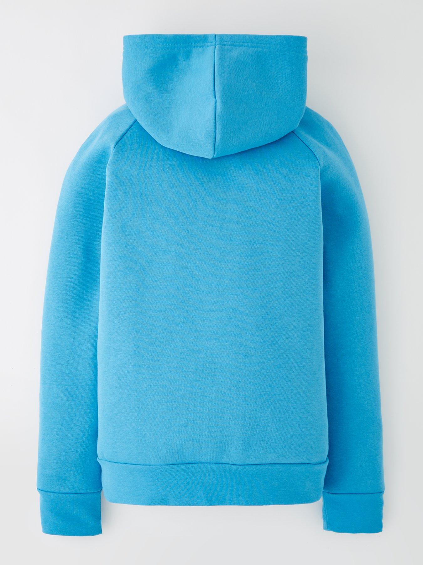  image of under-armour-junior-boys-rival-fleece-hoodie-blue