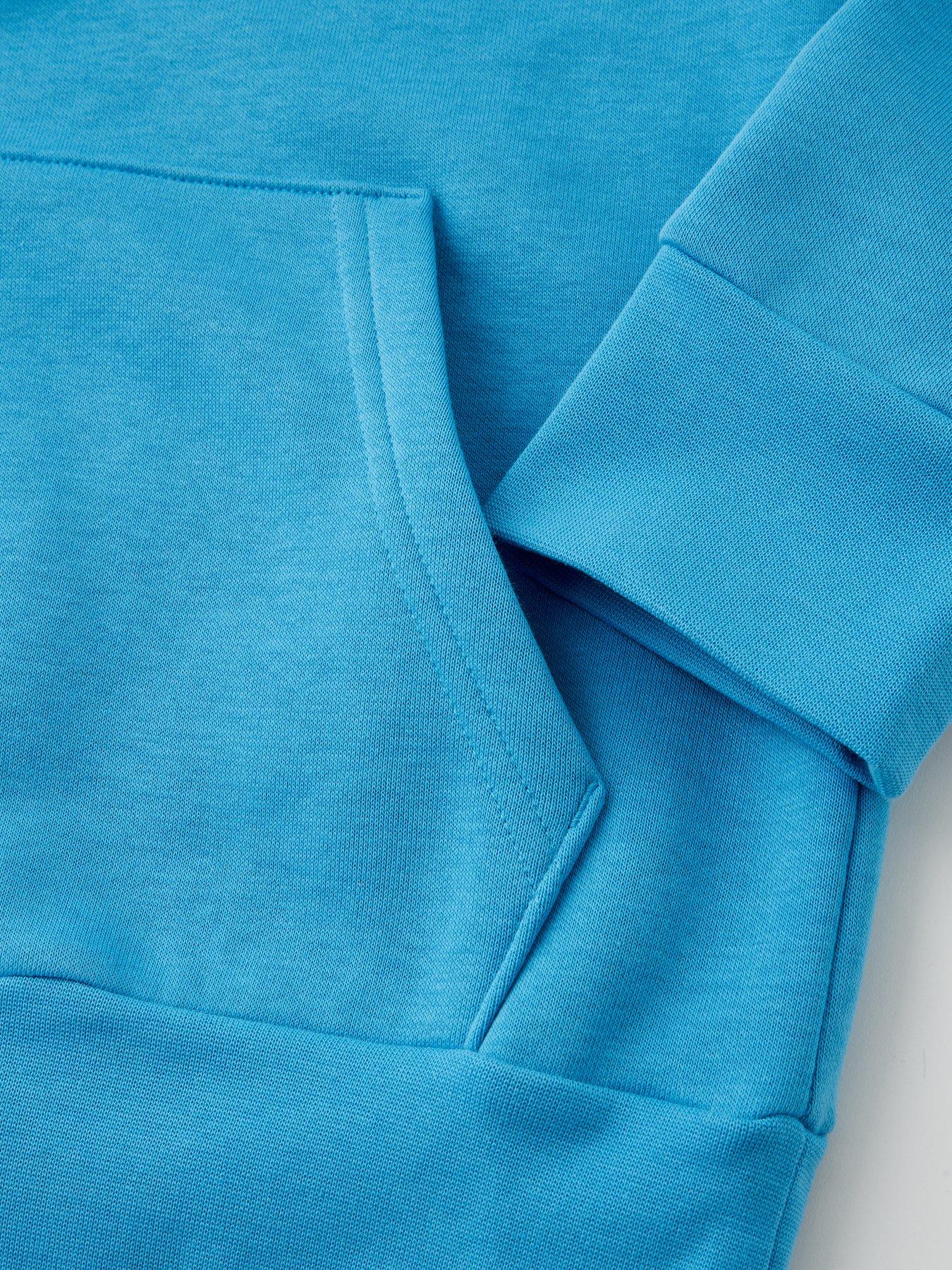  image of under-armour-junior-boys-rival-fleece-hoodie-blue