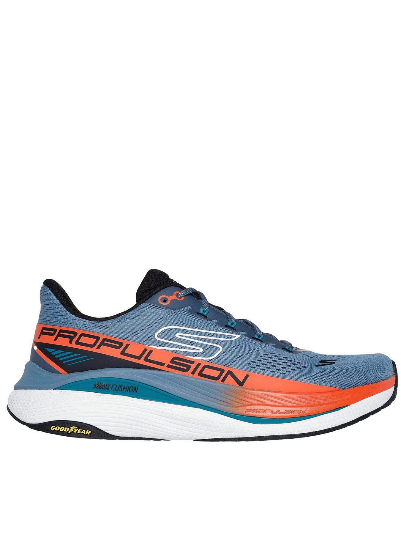 skechers-max-cushioning-propulsion-trainers-silver