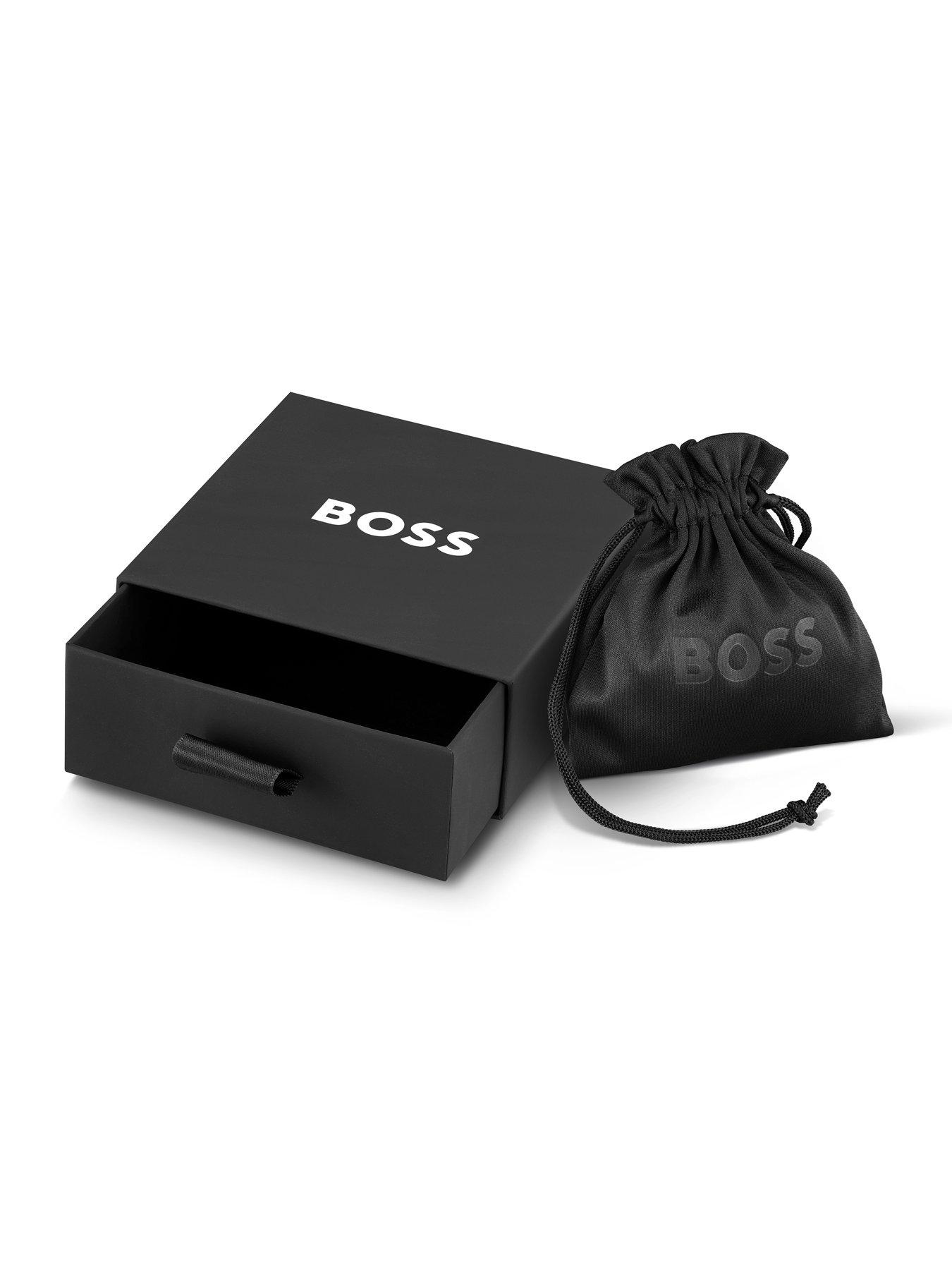  image of boss-tailored-mens-bracelet-silver