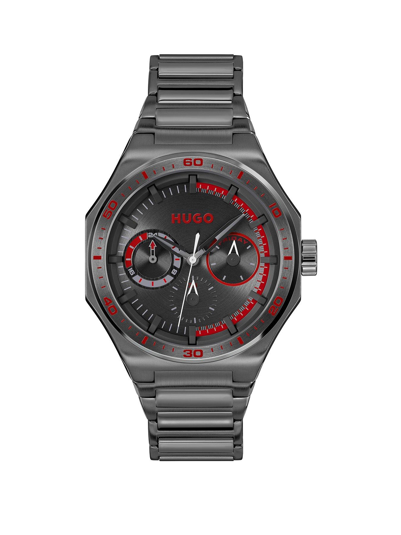 Image 1 of 7 of HUGO #Grail Sport Men's Watch Black