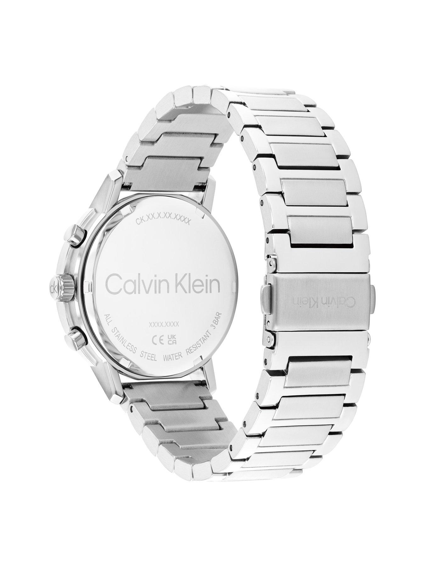  image of calvin-klein-gauge-mens-watch-grey