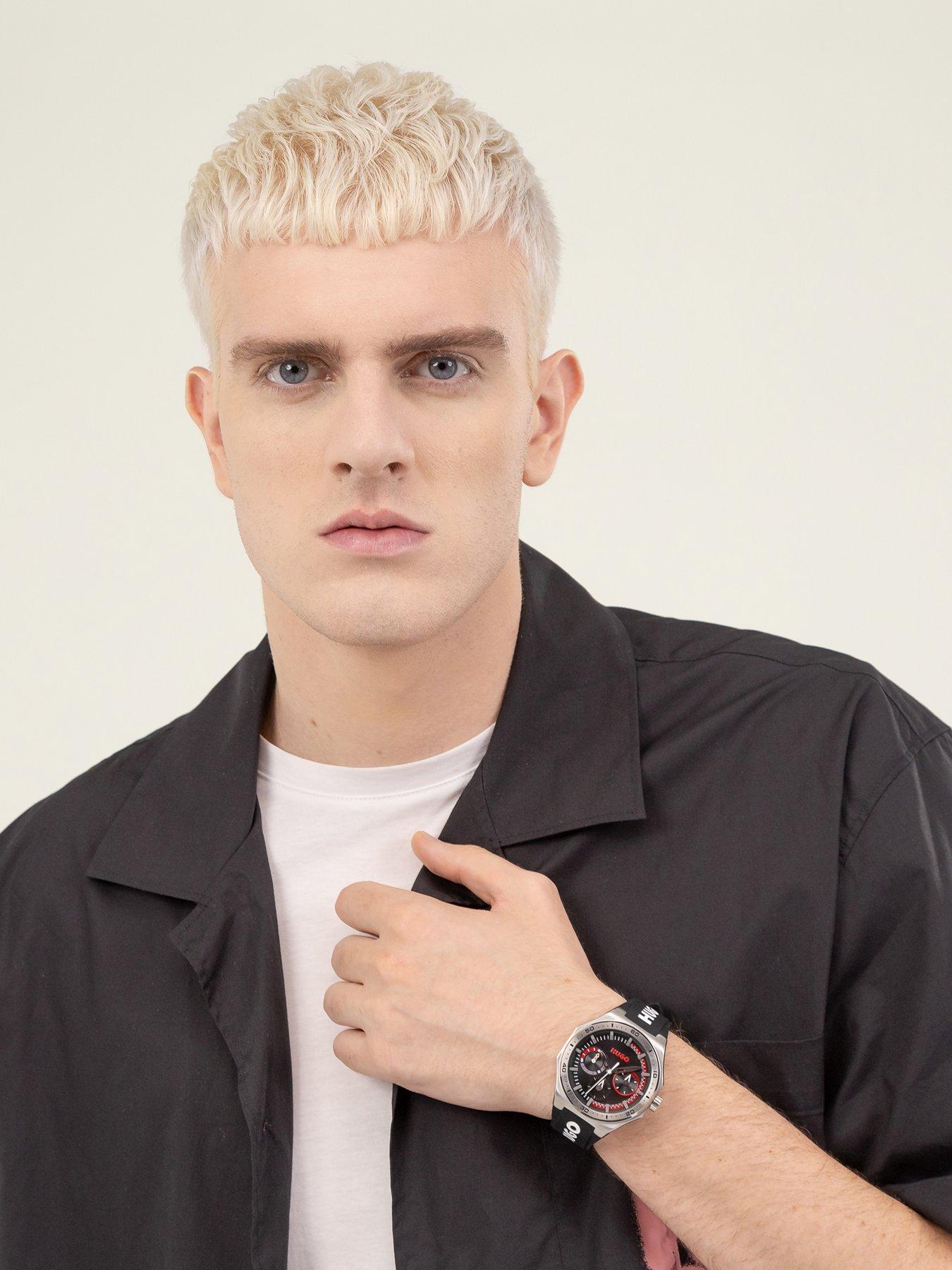 Image 5 of 6 of HUGO Sport Black Grail Watch