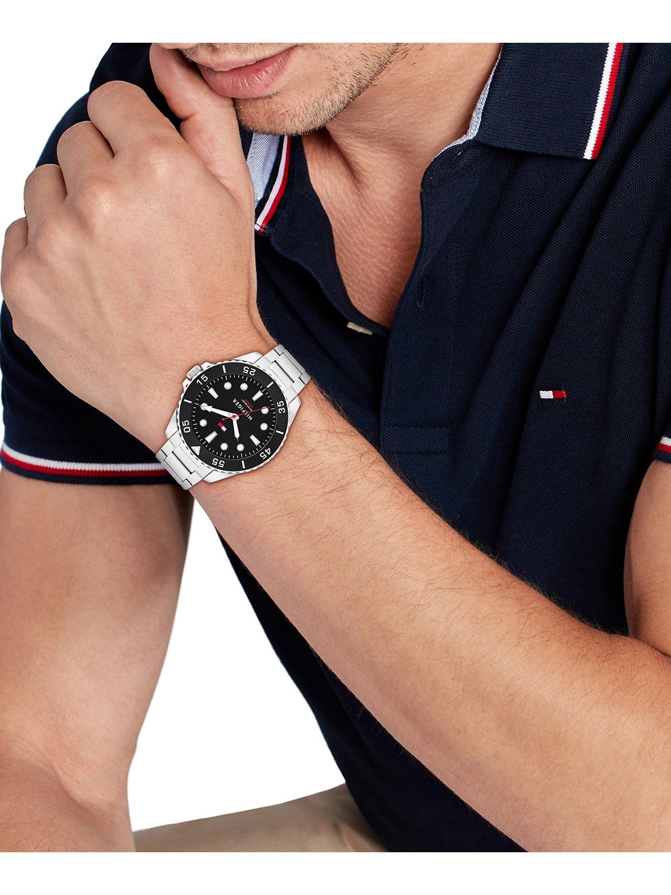 Image 4 of 5 of Tommy Hilfiger Oceanic Men's Watch Black