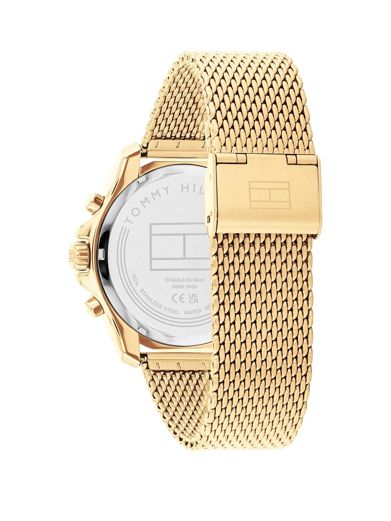  image of tommy-hilfiger-jordan-mens-watch-green