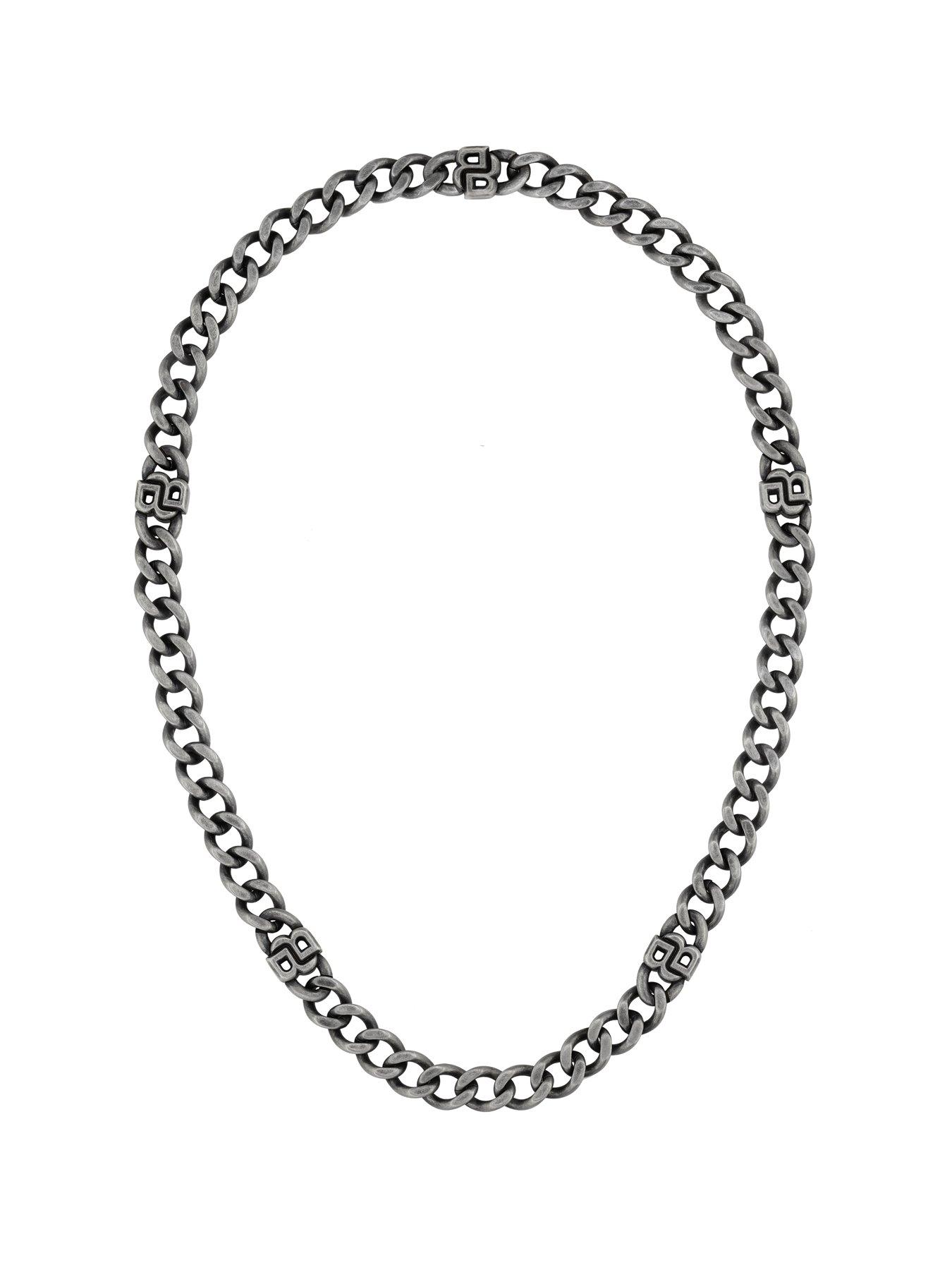  image of boss-double-b-absolute-mens-necklace-black