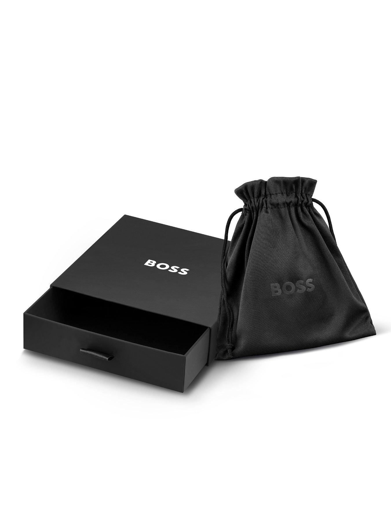  image of boss-double-b-absolute-mens-necklace-black