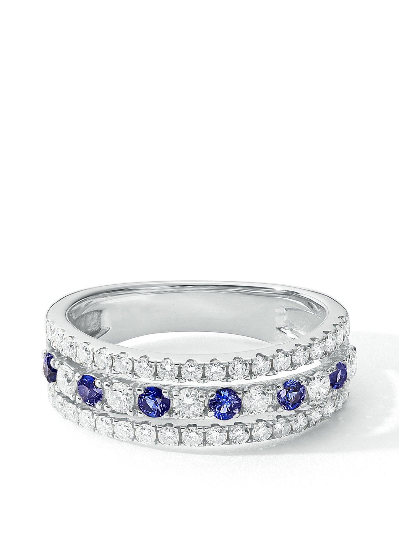 created-brilliance-colette-9ct-white-gold-074ct-tw-lab-grown-diamonds-and-created-sapphire-band-ring