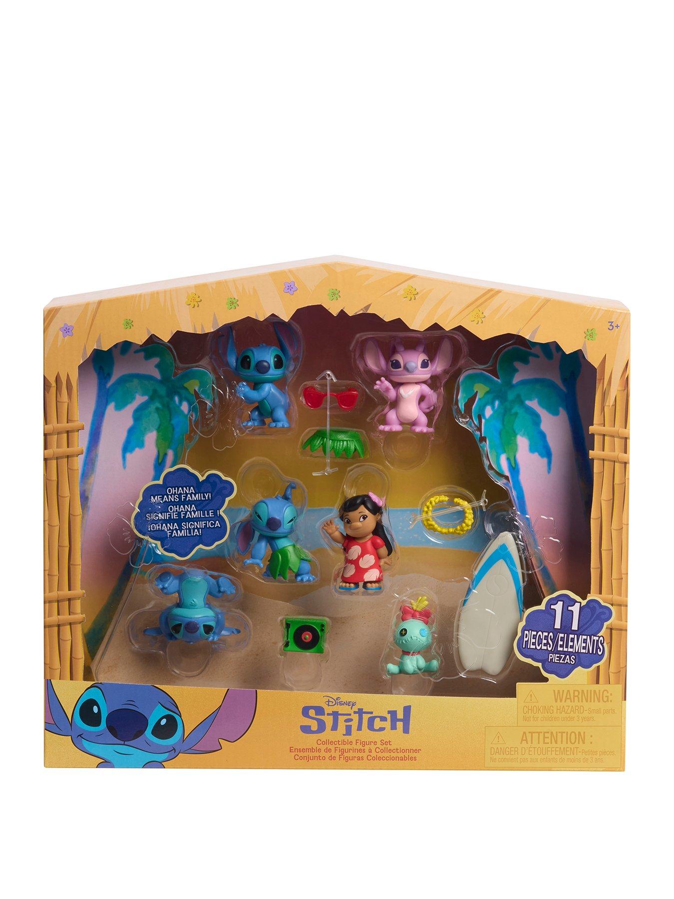 Disney Stitch Disney Stitch Collectible 7 Figure Set with Accessories