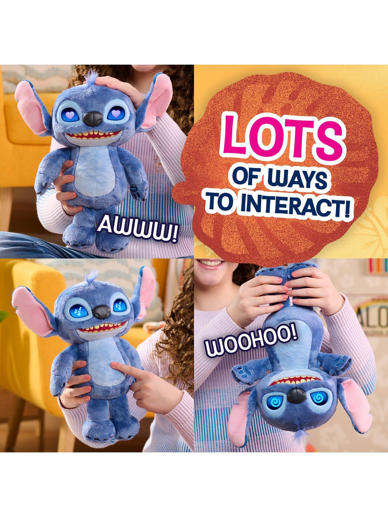 Disney Stitch Stitch Many Moods of Stitch Feature Plush | Littlewoods