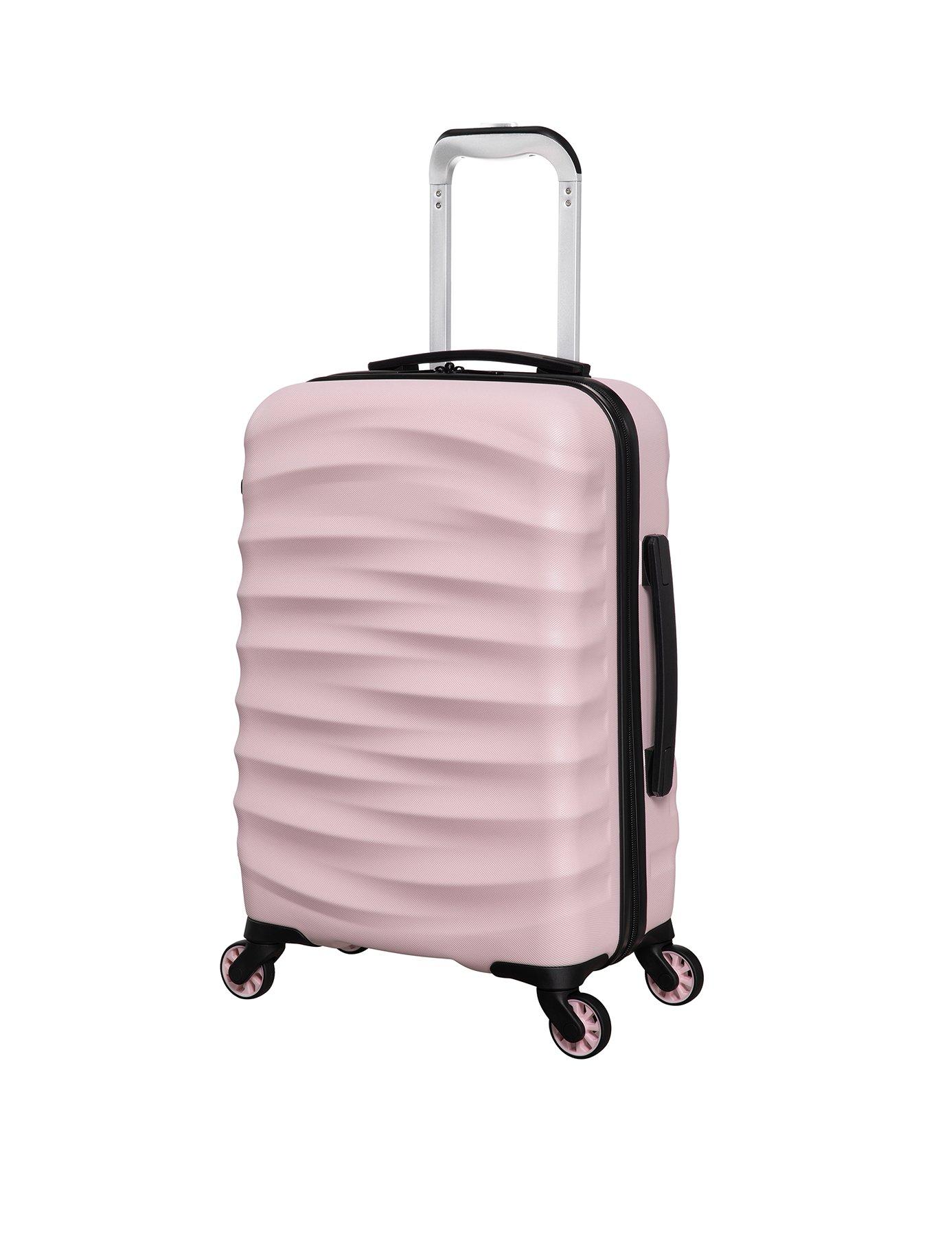 front image of it-luggage-pink-hardshellnbspsuitcase-cabinnbsp
