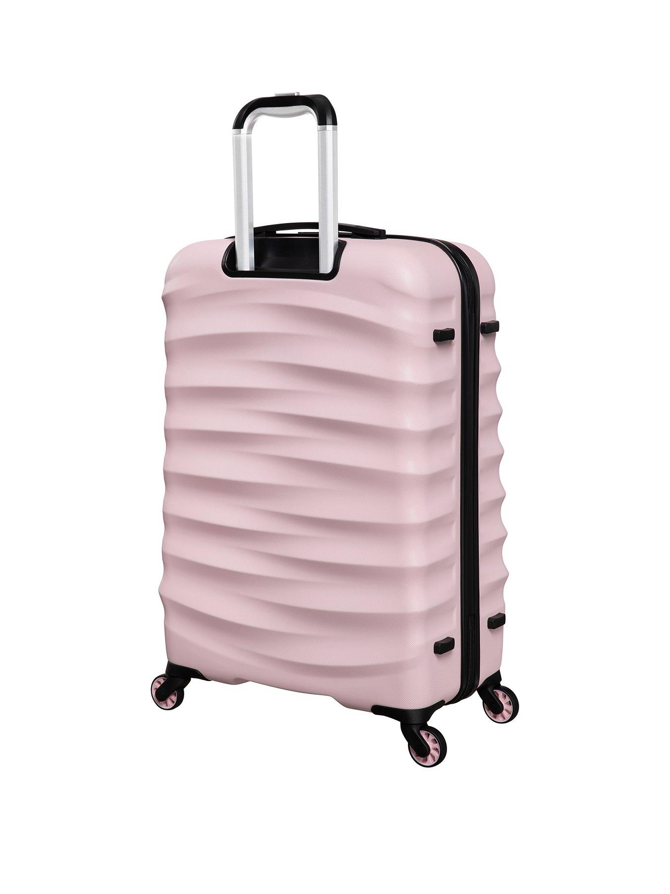 stillFront image of it-luggage-pink-hardshellnbspsuitcase-cabinnbsp