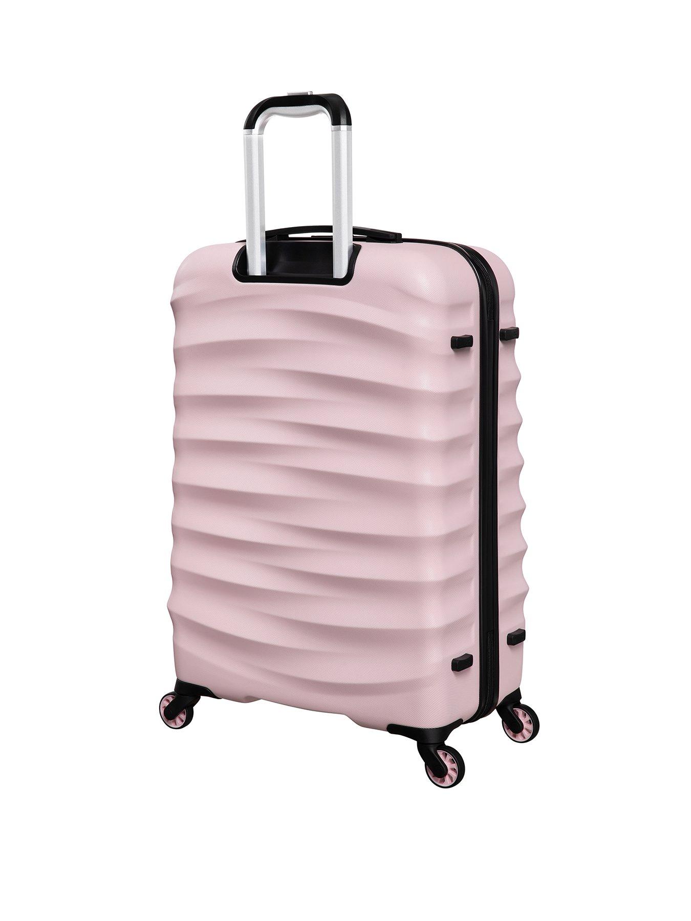 Image 2 of 7 of it Luggage Pink Hardshell Suitcase - Medium