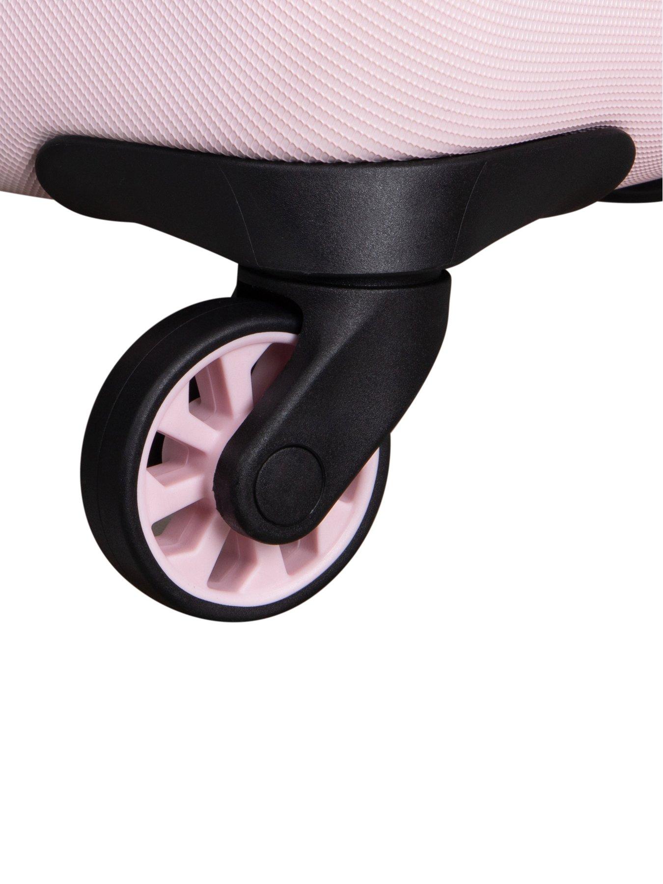 Image 4 of 7 of it Luggage Pink Hardshell Suitcase - Medium
