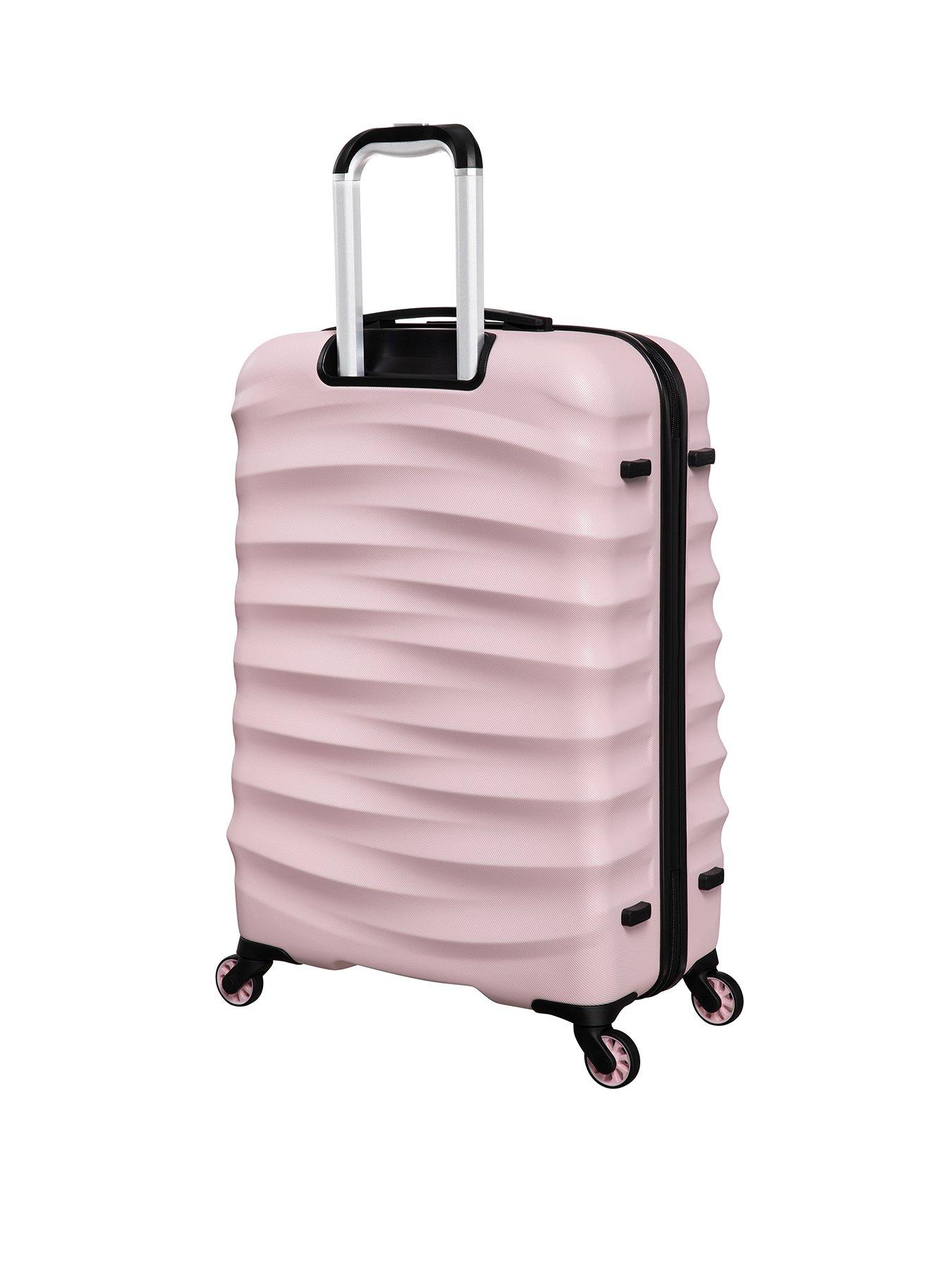 Image 2 of 7 of it Luggage Pink Hardshell Suitcase - Large