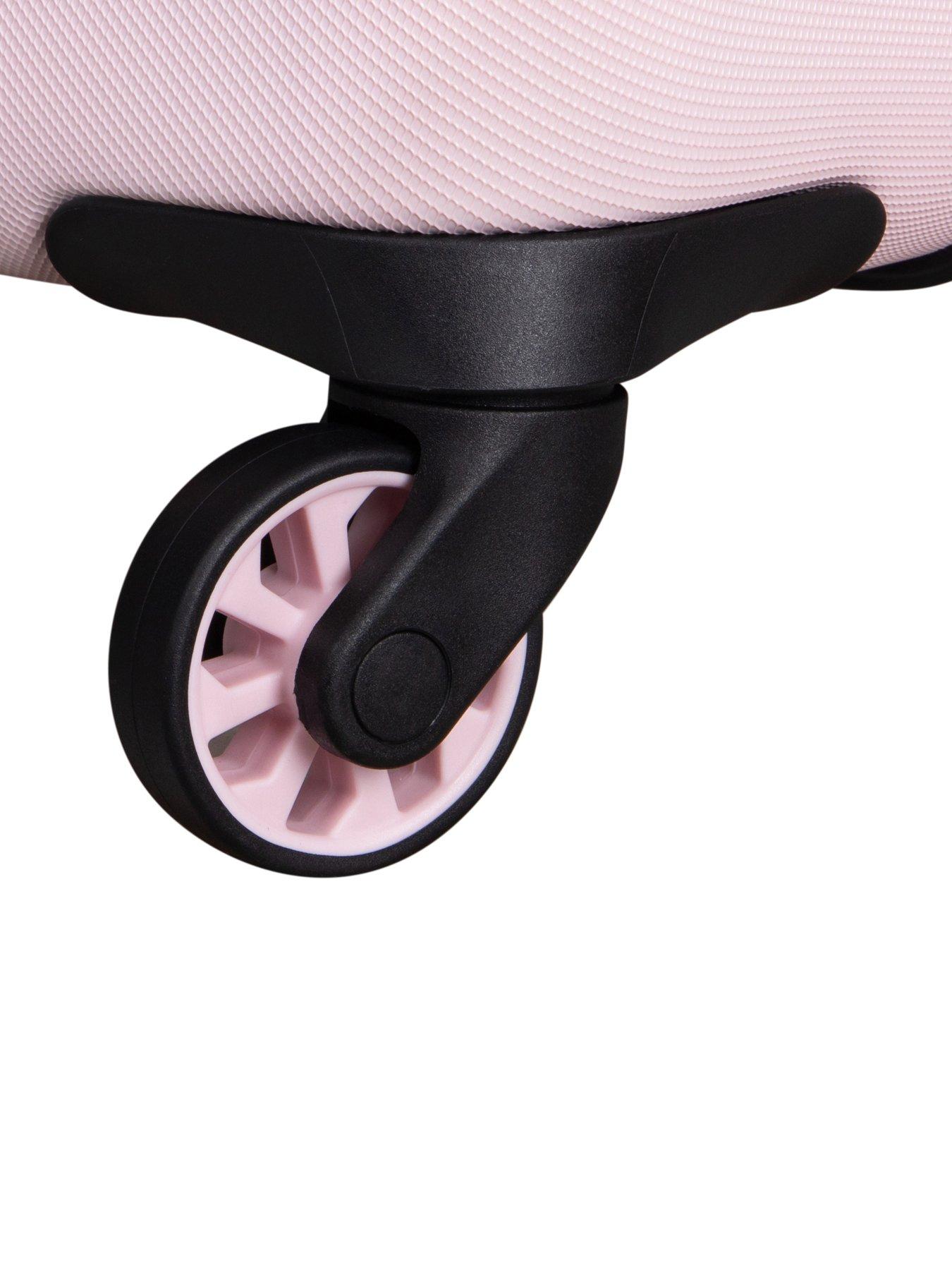 Image 4 of 7 of it Luggage Pink Hardshell Suitcase - Large