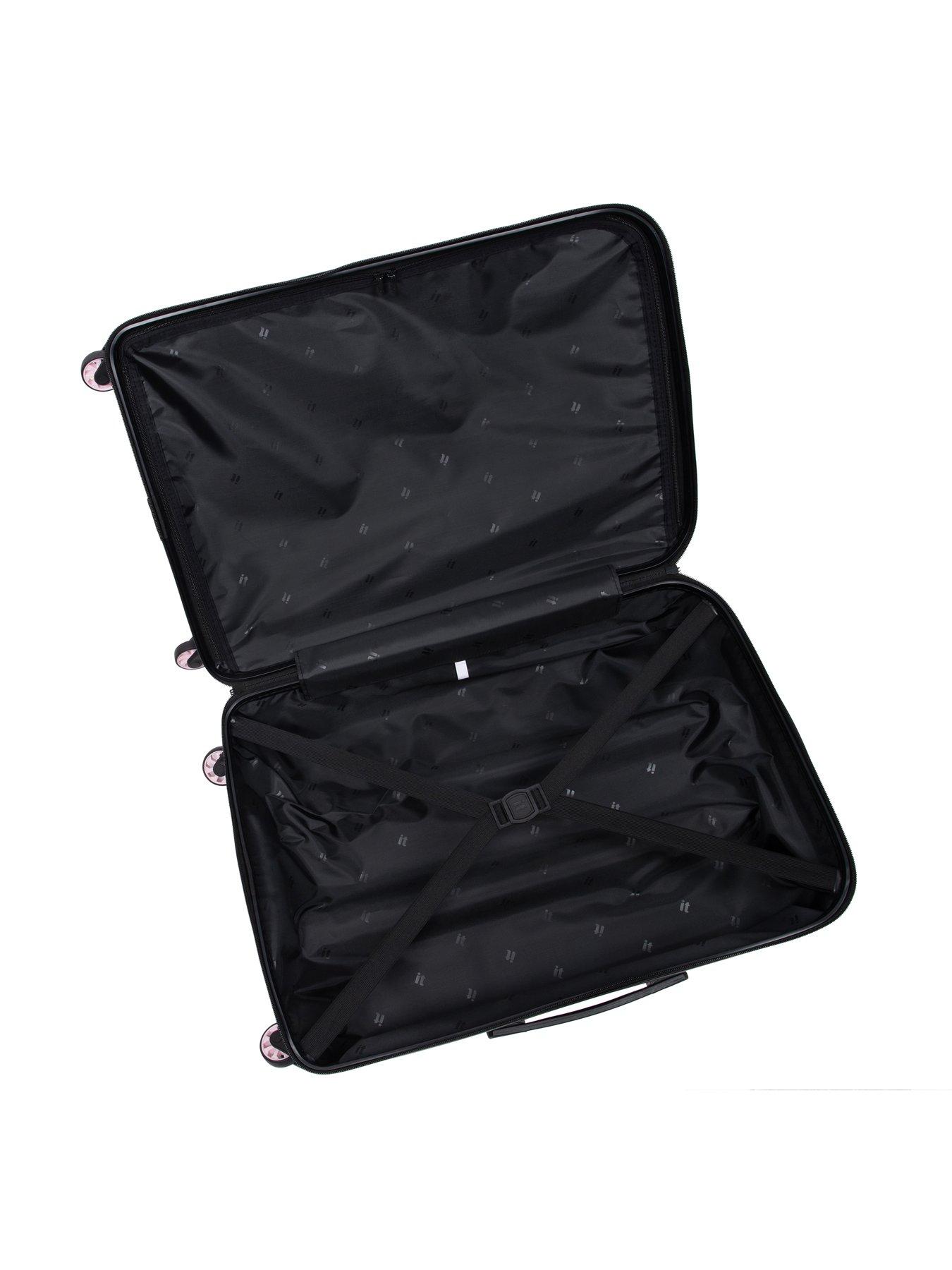 Image 7 of 7 of it Luggage Pink Hardshell Suitcase - Large